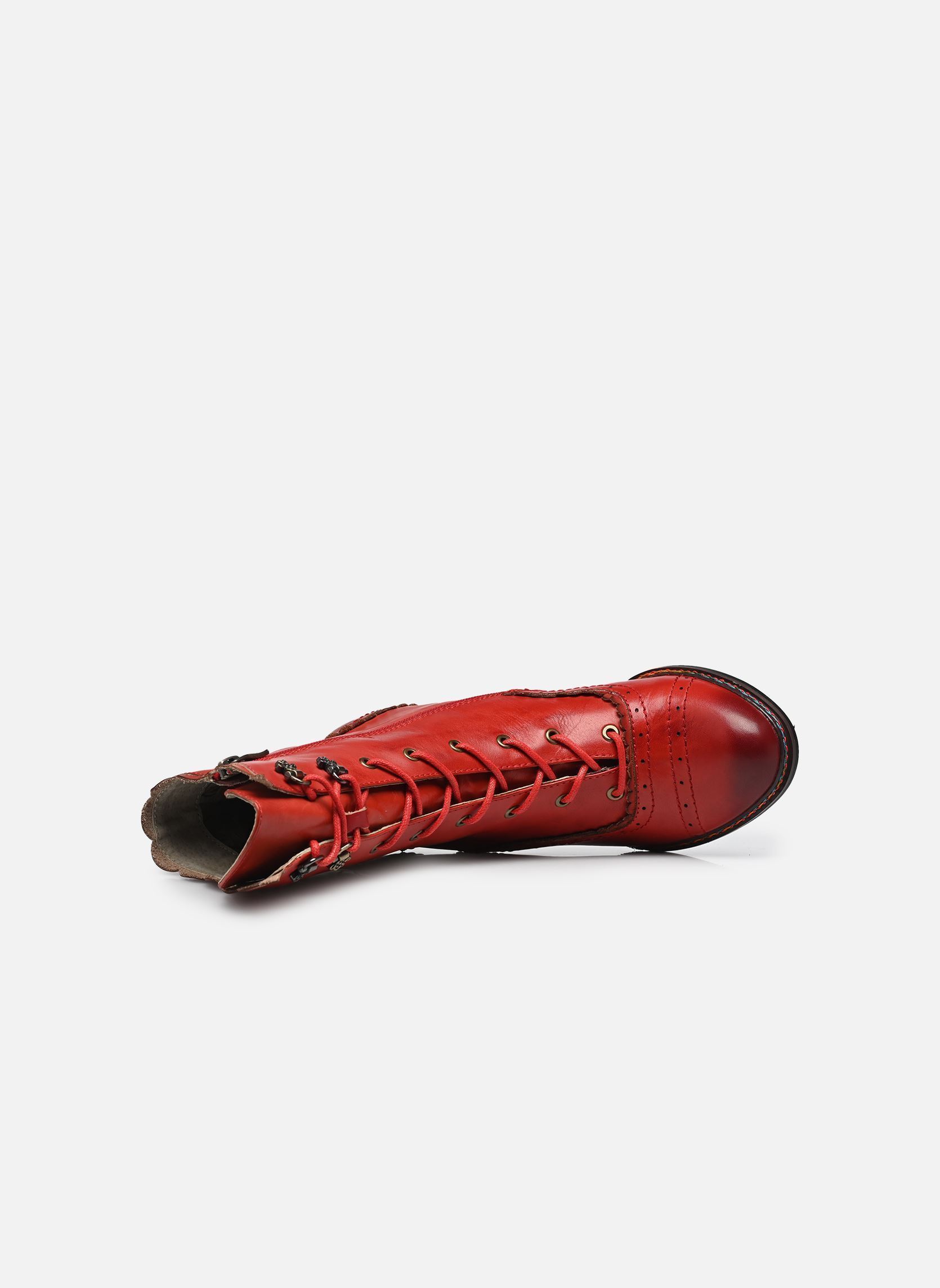 Bottines à lacets ELEAO 15 femme rouge Laura Vita Bottines à lacets ELEAO 15 femme rouge Rouge
