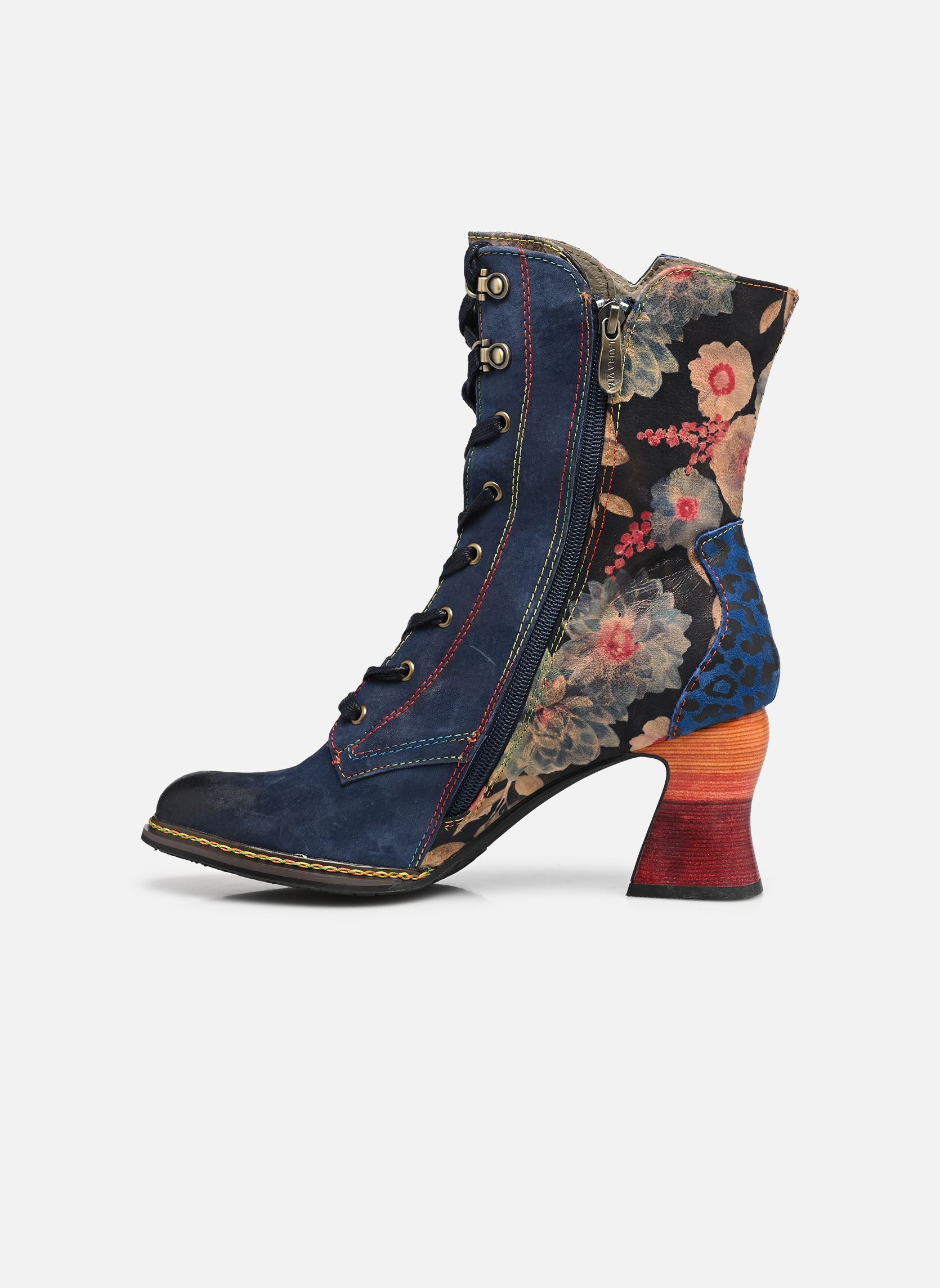 Bottines à lacets ELEAO 42 femme bleu Laura Vita Bottines à lacets ELEAO 42 femme bleu BLEU