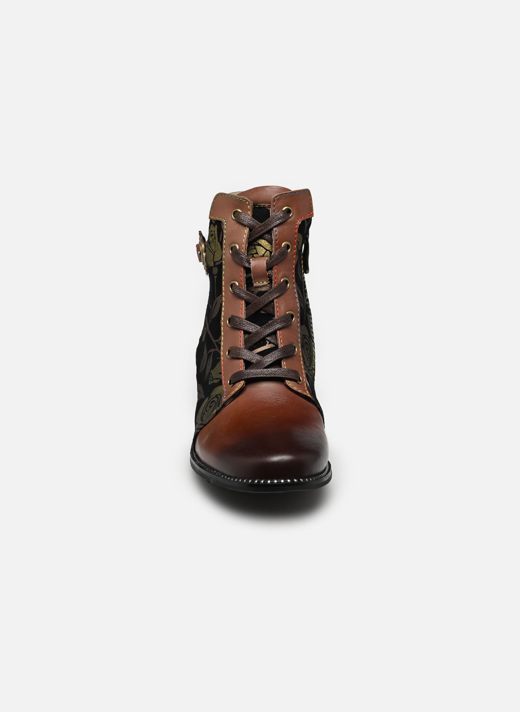 Bottines à lacets EMCMAO 67 femme marron Laura Vita Bottines à lacets EMCMAO 67 femme marron CHOCO