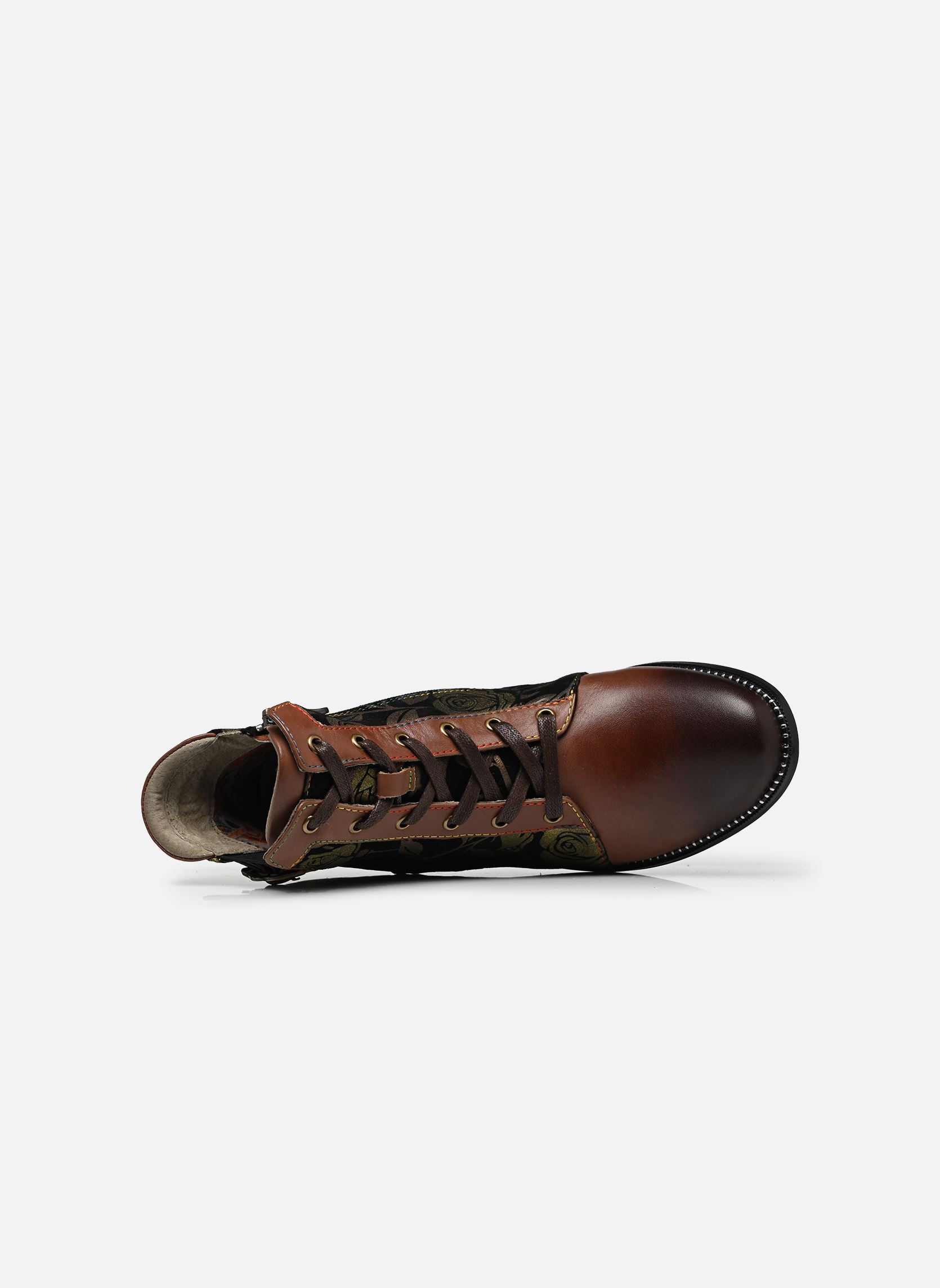 Bottines à lacets EMCMAO 67 femme marron Laura Vita Bottines à lacets EMCMAO 67 femme marron CHOCO