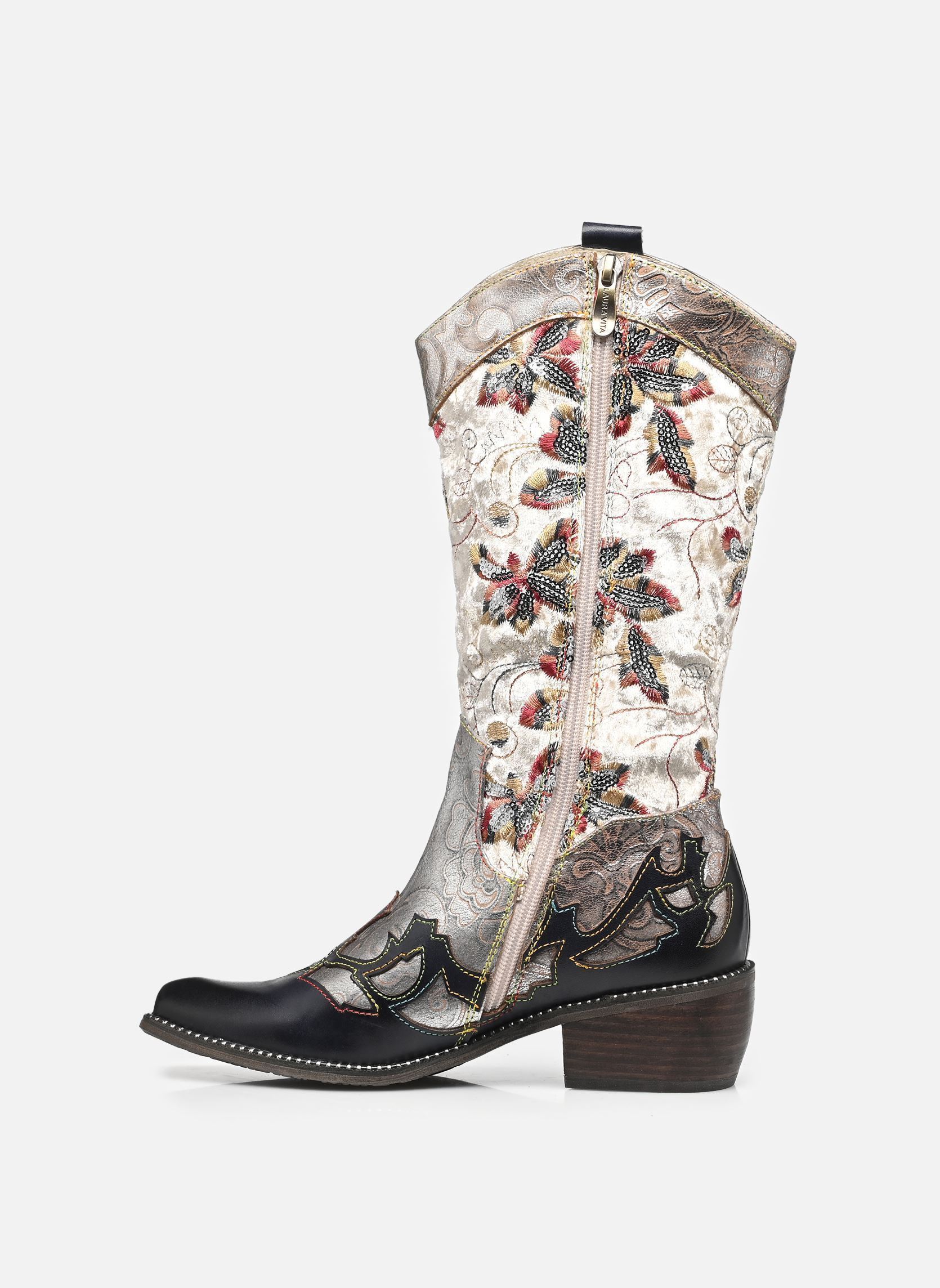 Cowboy boots ERCWINAO 19 dames wit Laura Vita Cowboy boots ERCWINAO 19 dames wit BLANC