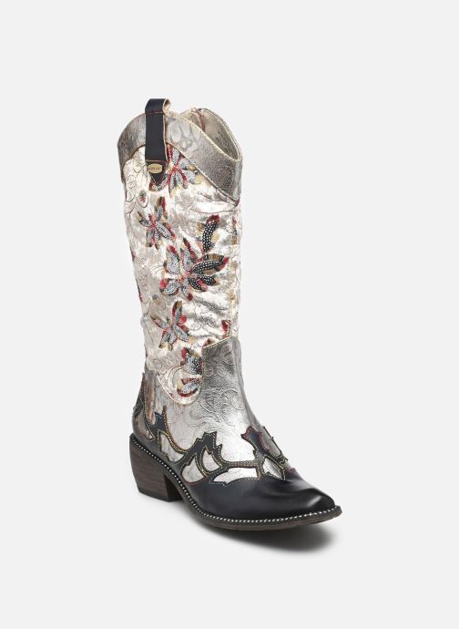 Laura Vita Bottines santiags ERCWINAO 19 femme blanc