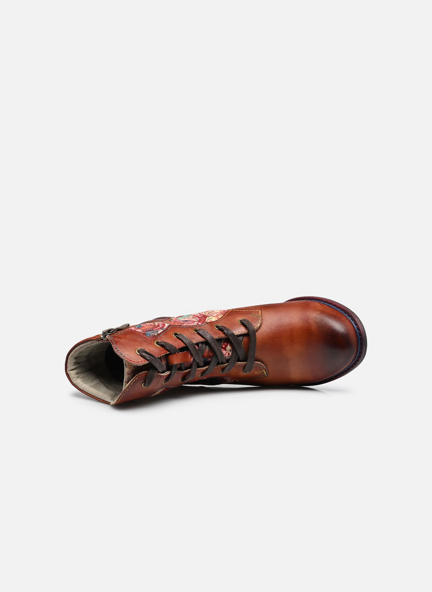 Bottines à lacets EVCAO 83 femme marron Laura Vita Bottines à lacets EVCAO 83 femme marron MARRON