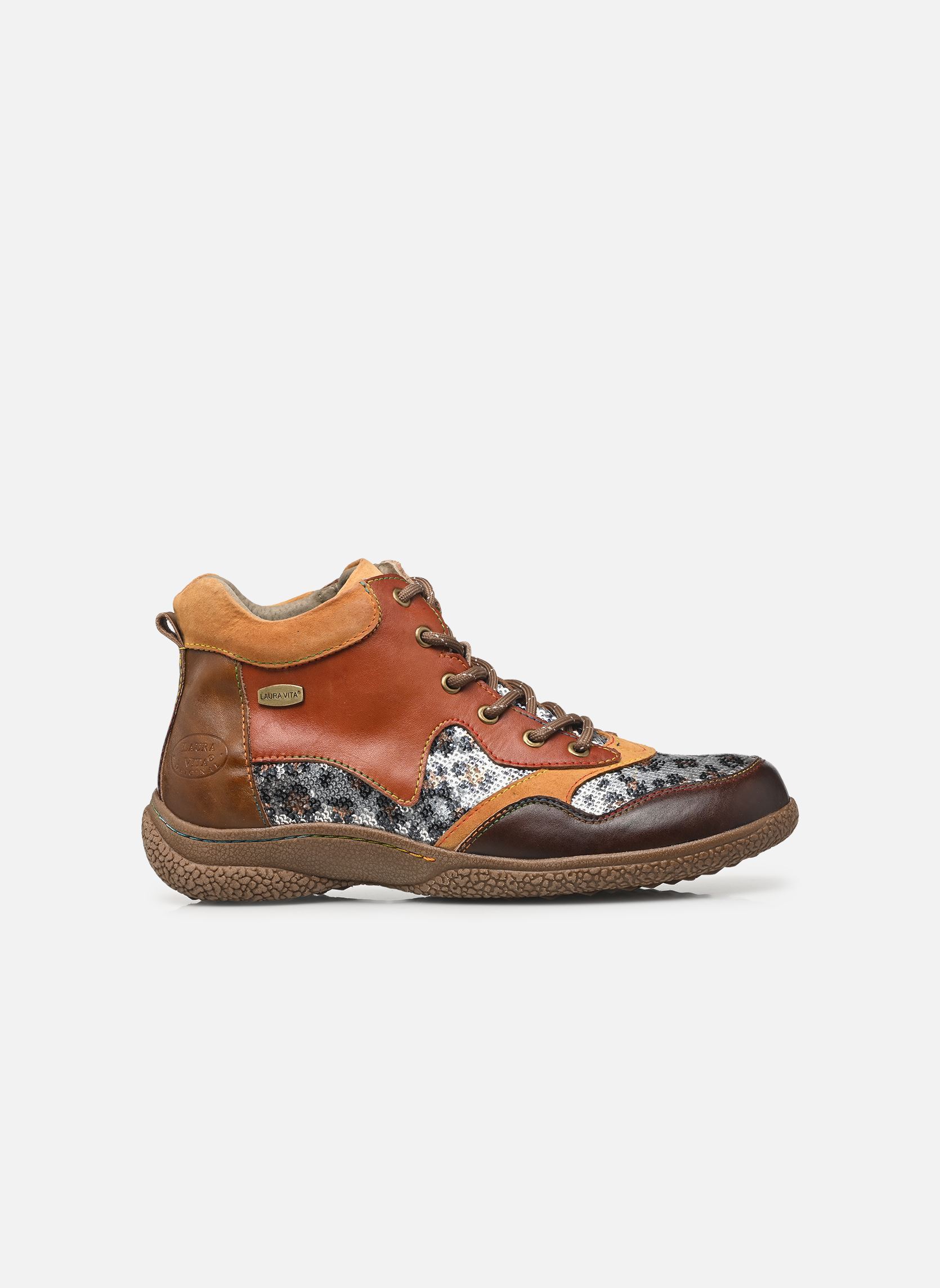 Veterlaarsjes GOCTHO 153 dames bruin Laura Vita Veterlaarsjes GOCTHO 153 dames bruin marron