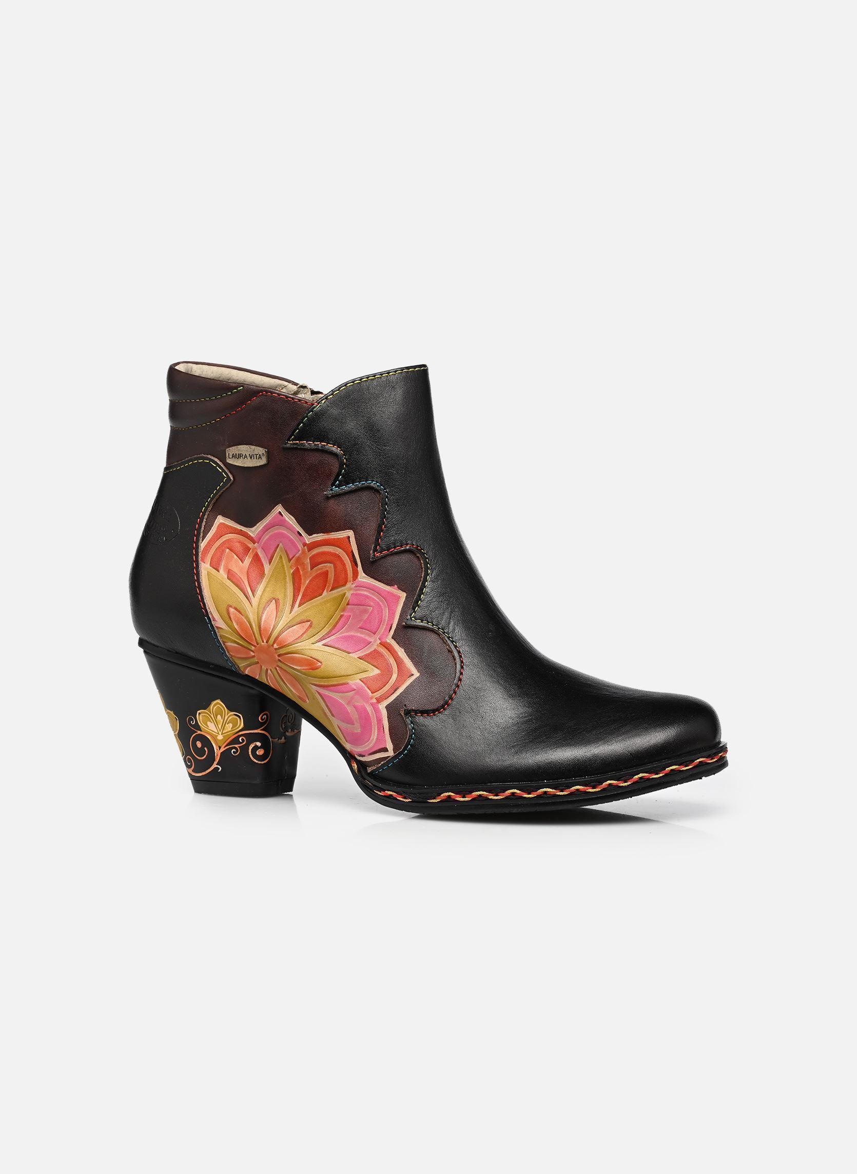 Enkellaarzen en boots GUCSO 1623 dames zwart Laura Vita Enkellaarzen en boots GUCSO 1623 dames zwart Noir