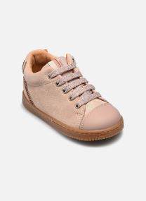 Baskets basses Frimousse fille rose