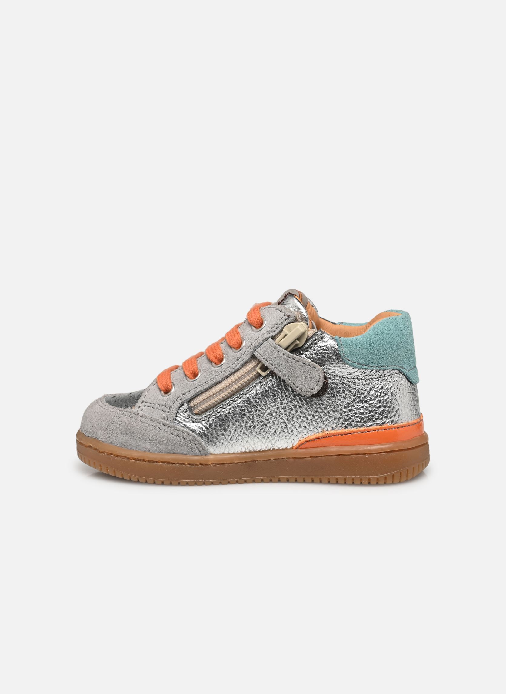 Baskets basses Flamme fille argent Babybotte Baskets basses Flamme fille argent ARGENT