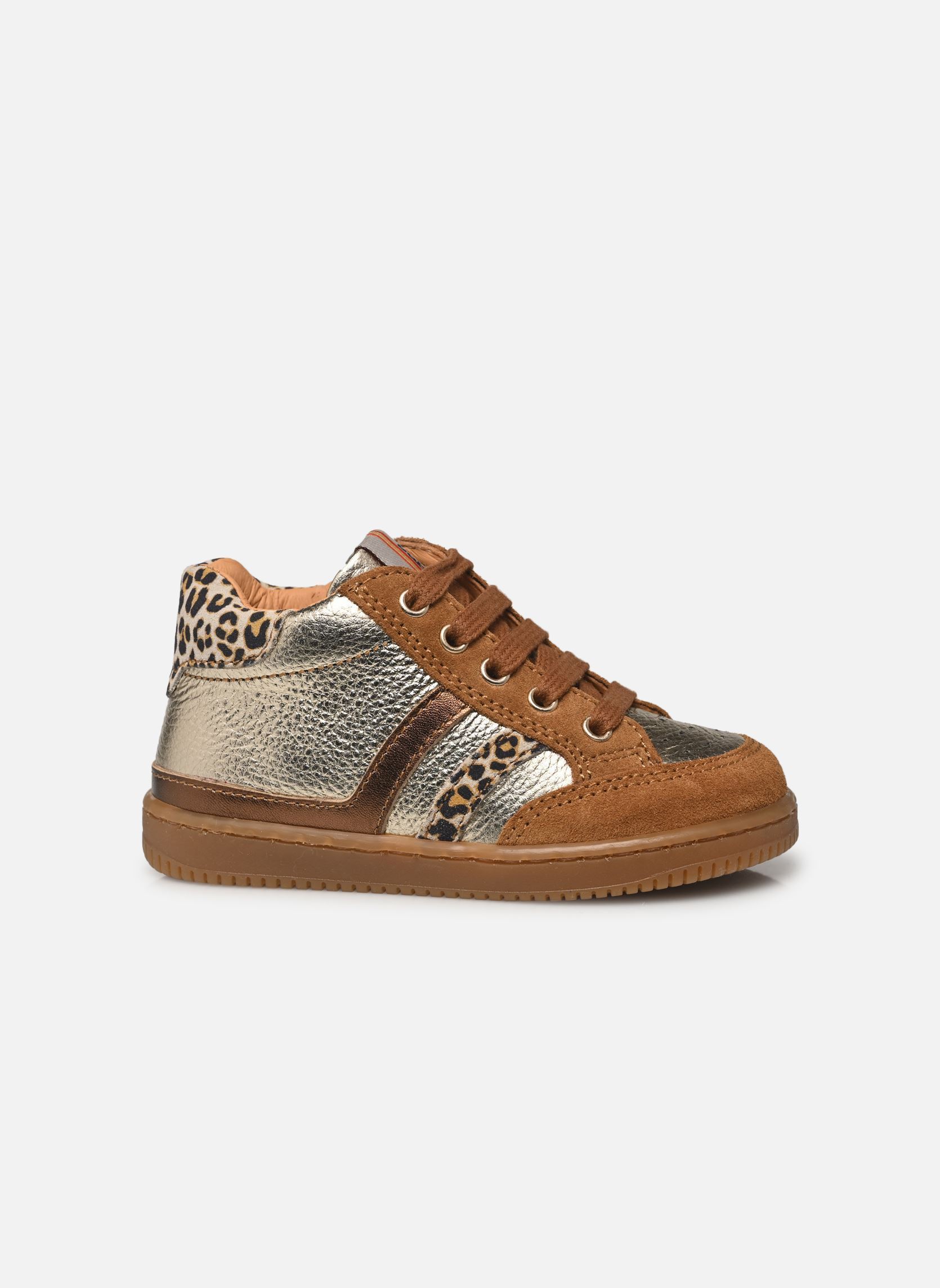 Niedrige Sneaker Flamme mädchen silber Babybotte Niedrige Sneaker Flamme mädchen silber PLATINE