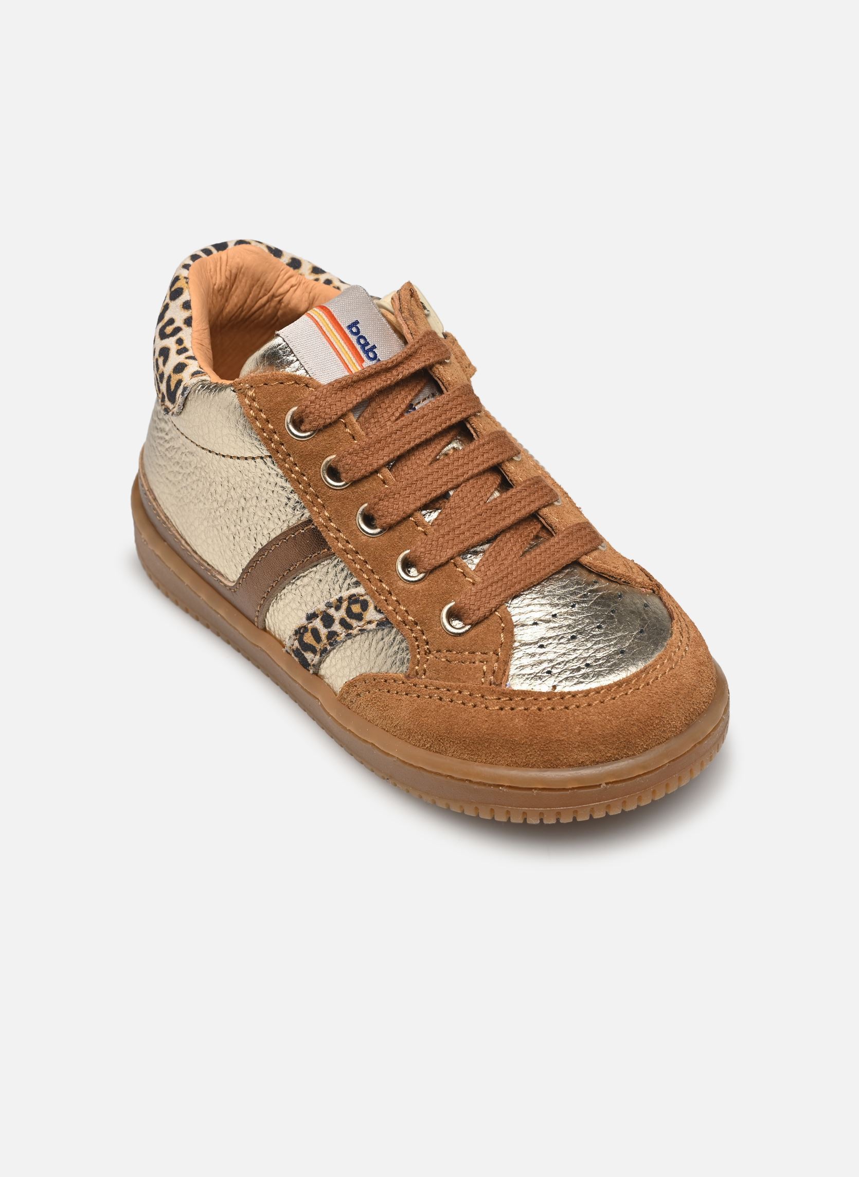 Niedrige Sneaker Flamme mädchen silber Babybotte Niedrige Sneaker Flamme mädchen silber PLATINE