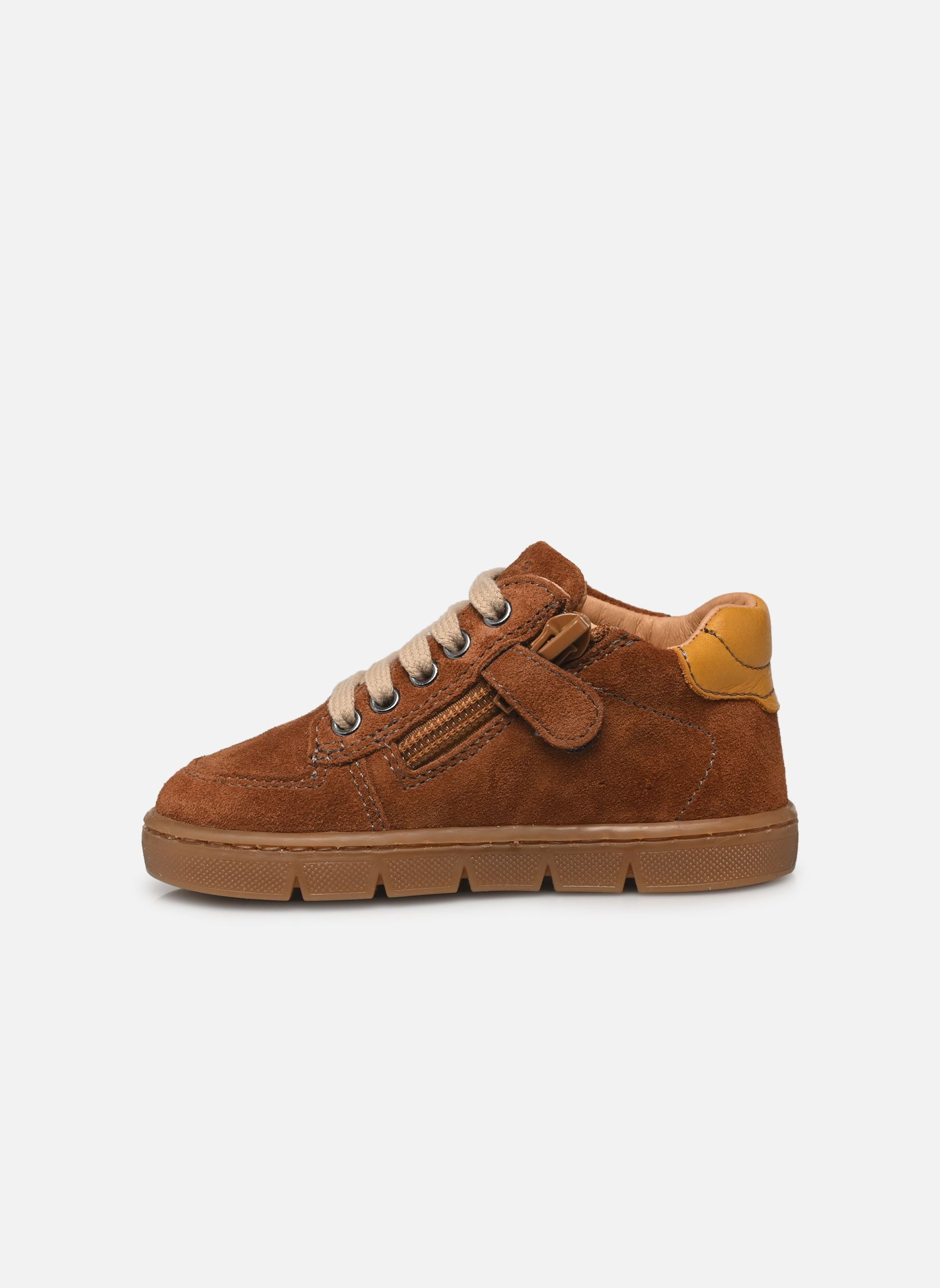 Baskets basses Farel garçon marron Babybotte Baskets basses Farel garçon marron COGNAC