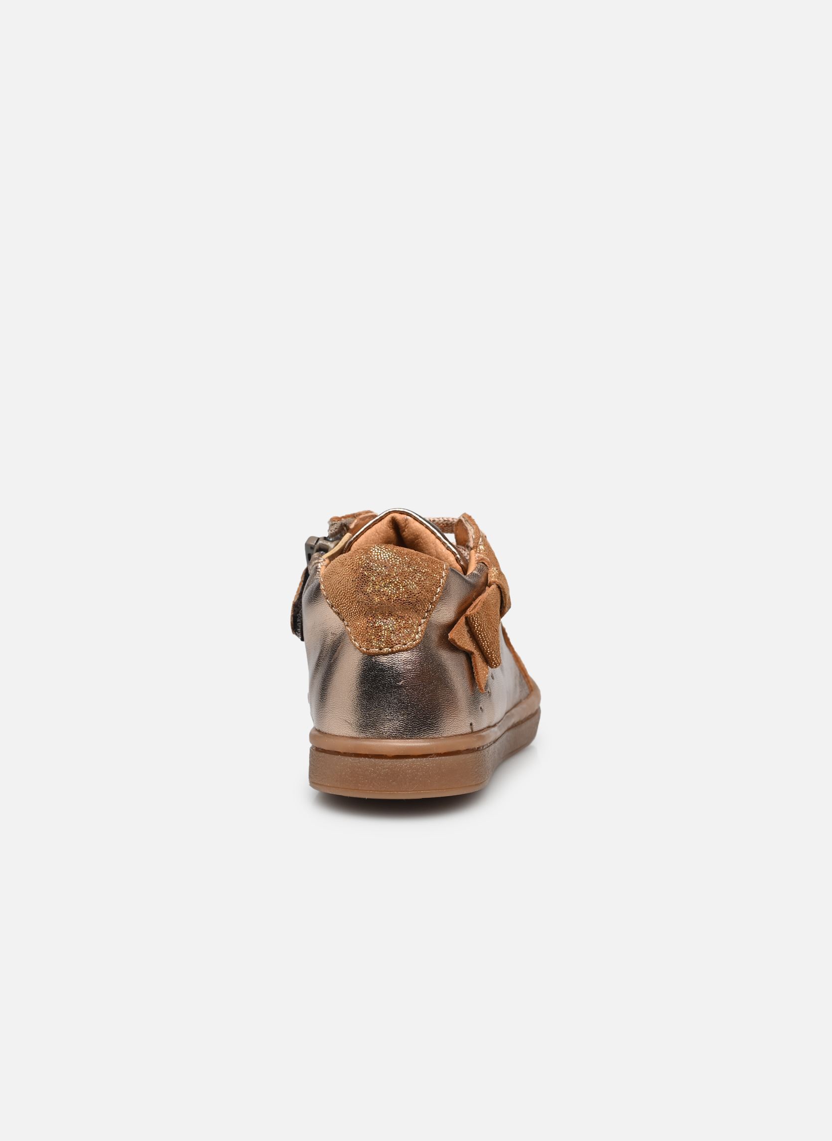 Baskets basses Apolline fille or et bronze Babybotte Baskets basses Apolline fille or et bronze PLATINE
