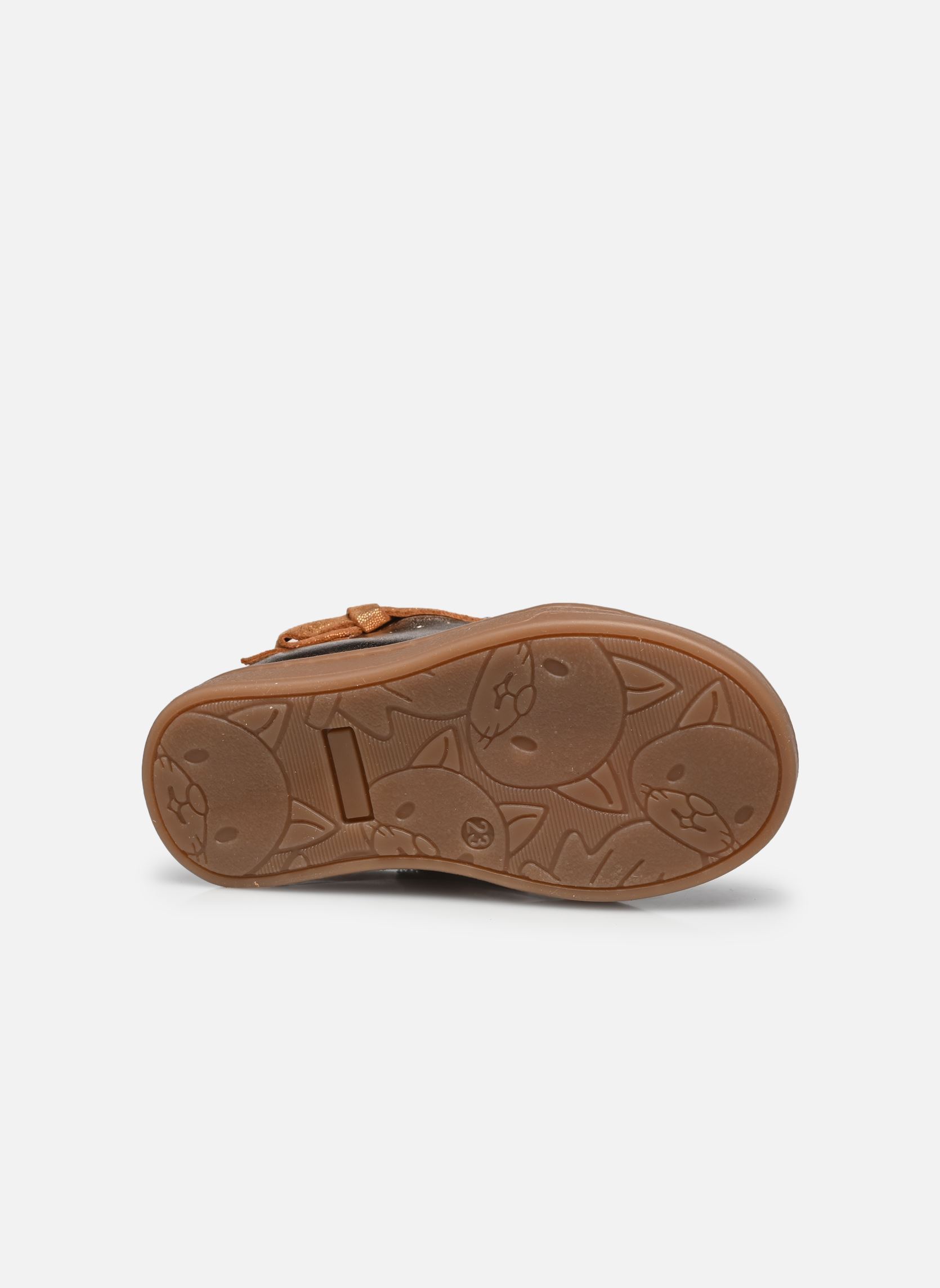 Baskets basses Apolline fille or et bronze Babybotte Baskets basses Apolline fille or et bronze PLATINE