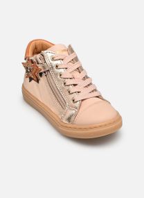 Baskets basses Annie fille rose