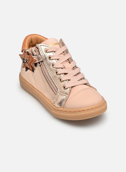 Babybotte Baskets basses Annie fille rose