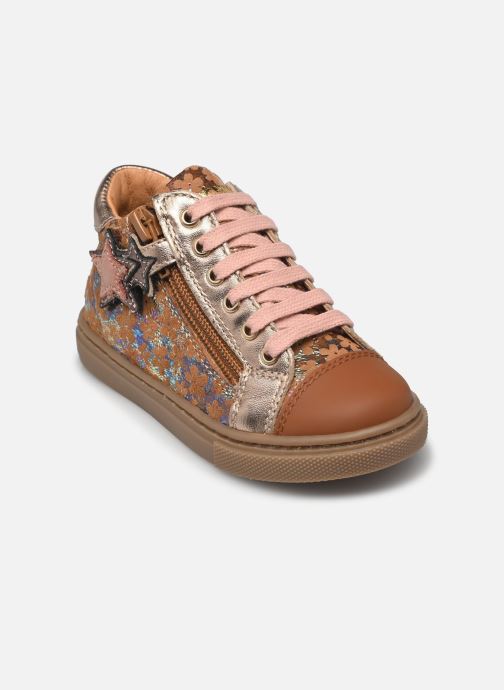 Babybotte Baskets basses Annie fille marron