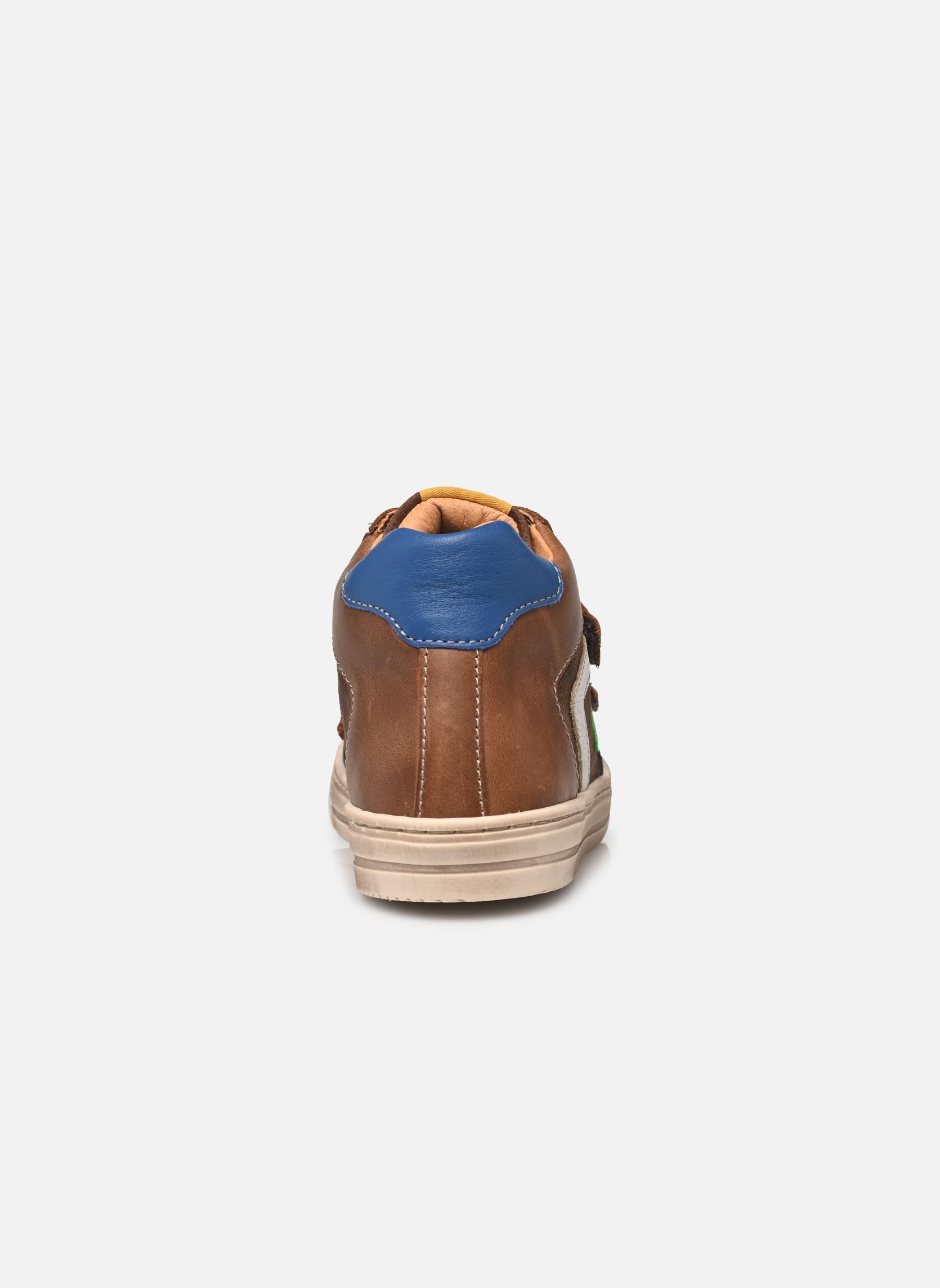 Baskets hautes Karta Velcros garçon marron Babybotte Baskets hautes Karta Velcros garçon marron MARRON