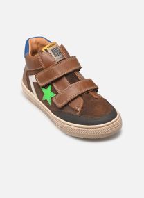 Baskets hautes Karta Velcros garçon marron Babybotte Baskets hautes Karta Velcros garçon marron MARRON