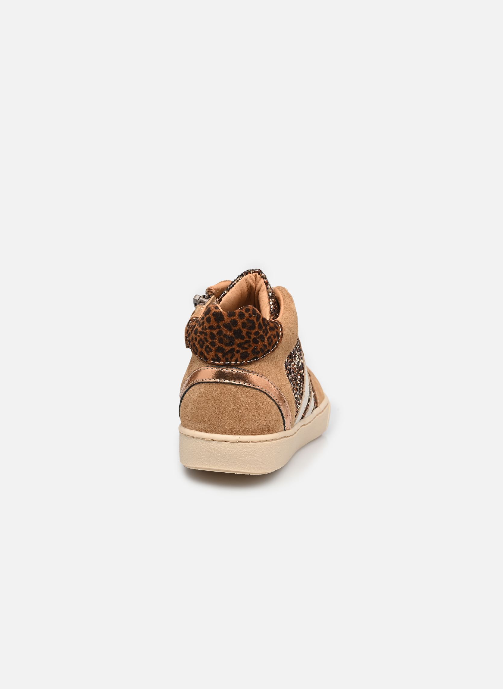 Knöchelhohe Sneaker Kolyne mädchen braun Babybotte Knöchelhohe Sneaker Kolyne mädchen braun GLITTER