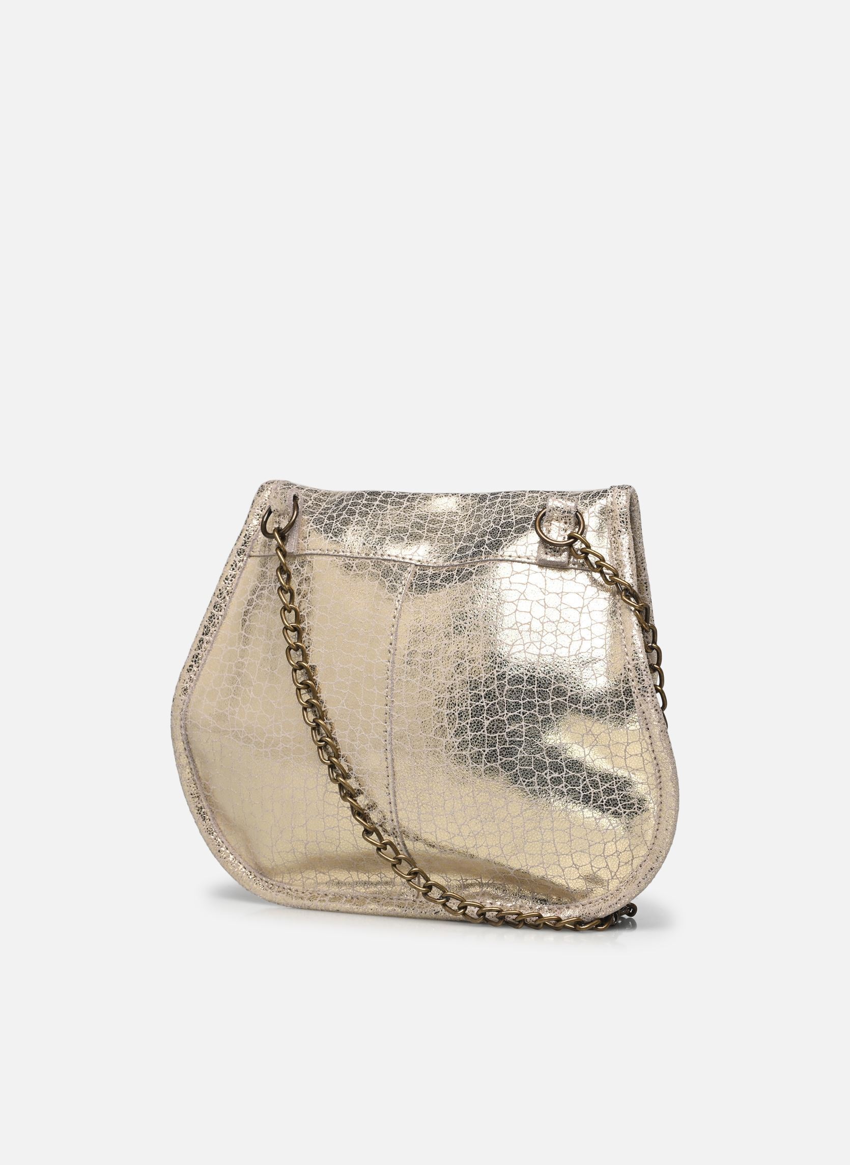 Schoudertassen Pcjulia Leather Cross Body Fc dames goud en brons Pieces Schoudertassen Pcjulia Leather Cross Body Fc dames goud en brons SANDSHELL