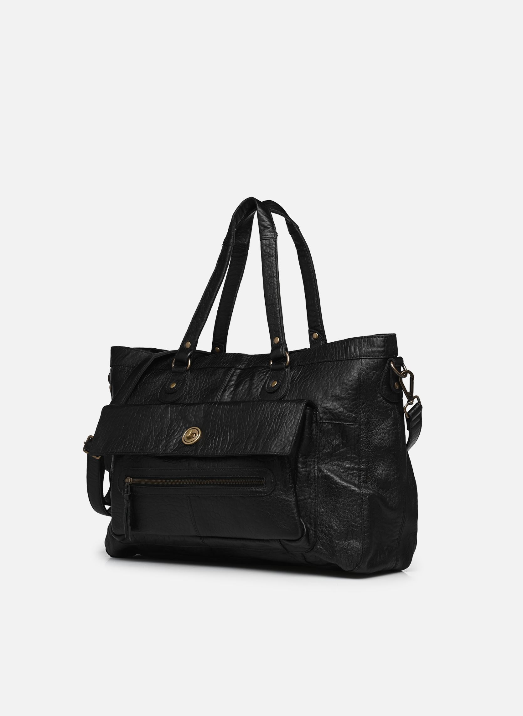 Borse da viaggio Pctotally Royal Leather Travel Bag donna nero Pieces Borse da viaggio Pctotally Royal Leather Travel Bag donna nero BLACK