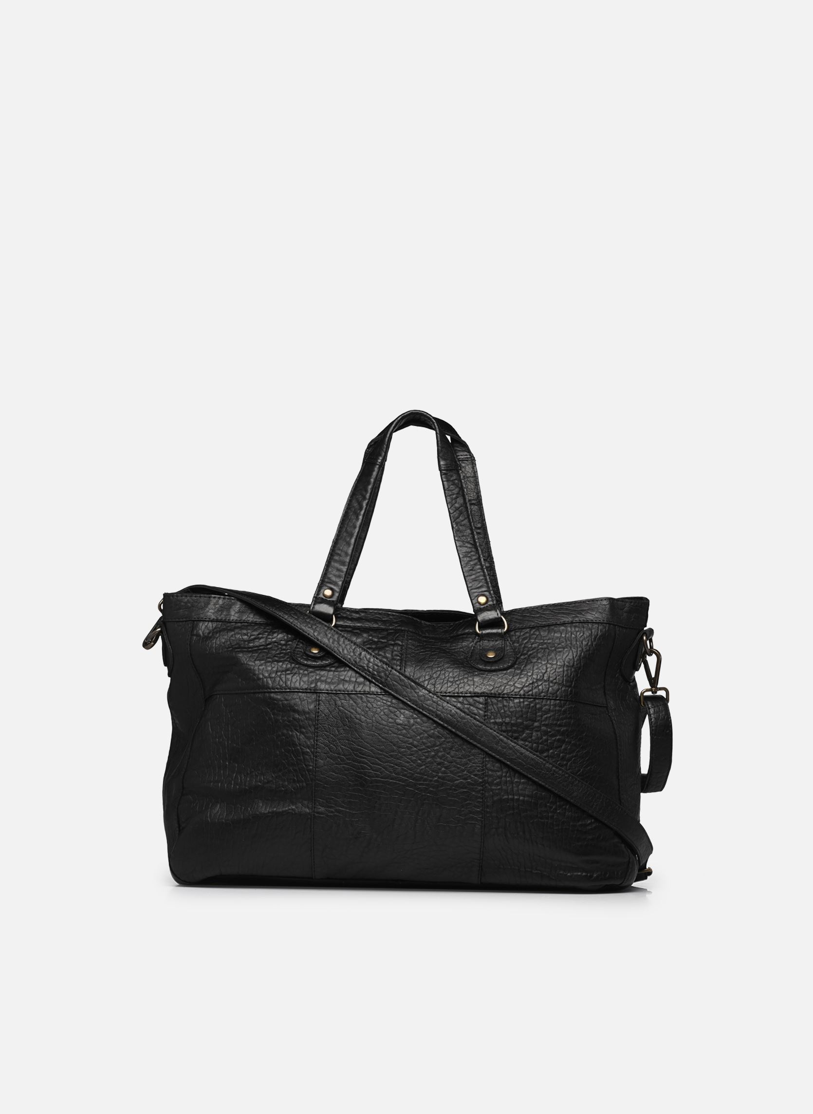 Borse da viaggio Pctotally Royal Leather Travel Bag donna nero Pieces Borse da viaggio Pctotally Royal Leather Travel Bag donna nero BLACK