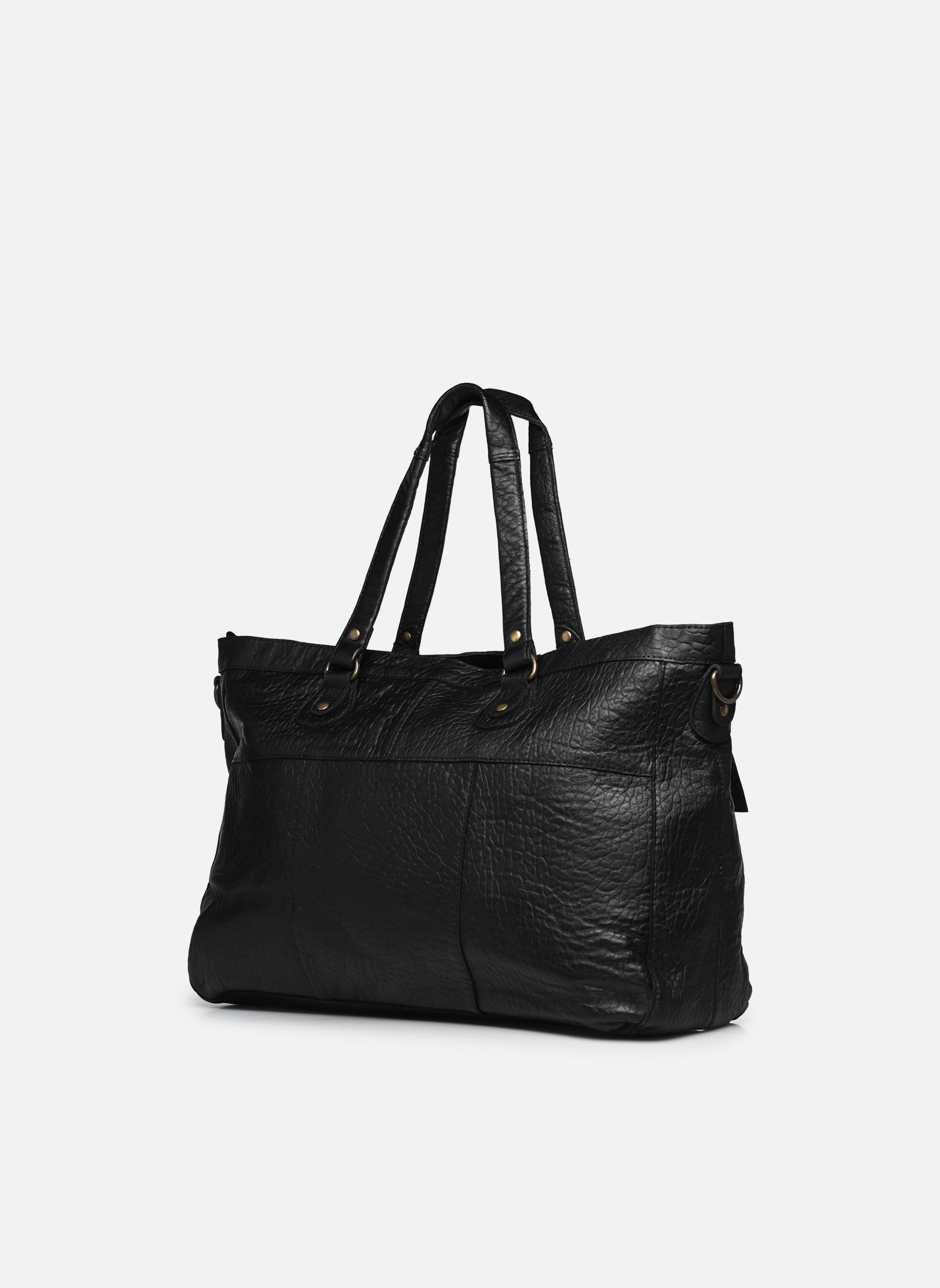 Borse da viaggio Pctotally Royal Leather Travel Bag donna nero Pieces Borse da viaggio Pctotally Royal Leather Travel Bag donna nero BLACK