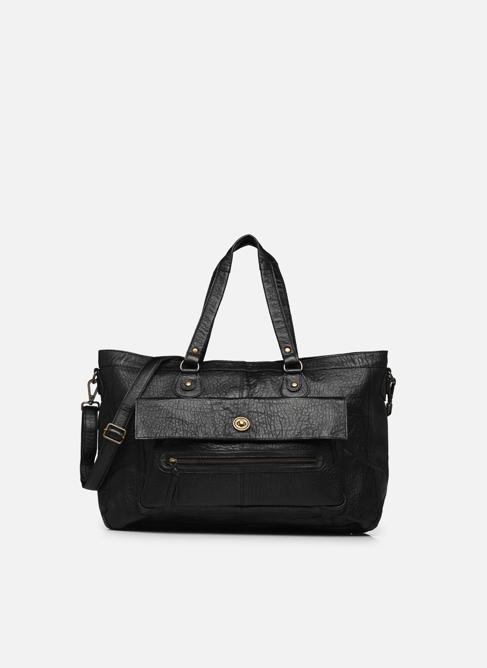 Borse da viaggio Pctotally Royal Leather Travel Bag donna nero Pieces Borse da viaggio Pctotally Royal Leather Travel Bag donna nero BLACK