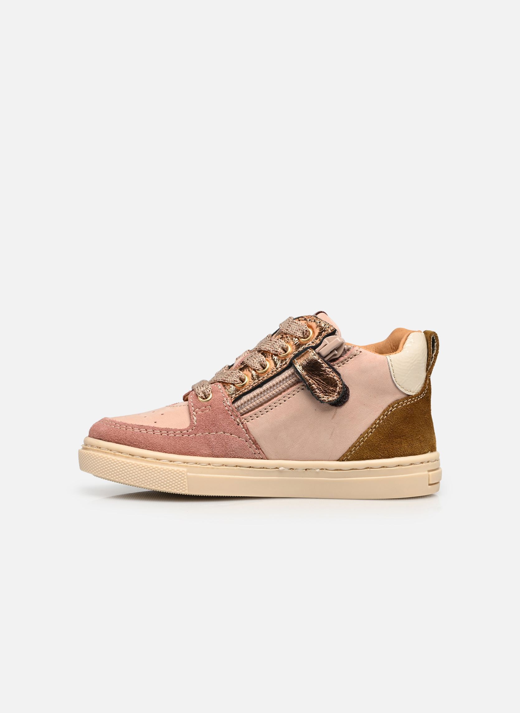 Baskets basses Arielle fille rose Babybotte Baskets basses Arielle fille rose ROSE