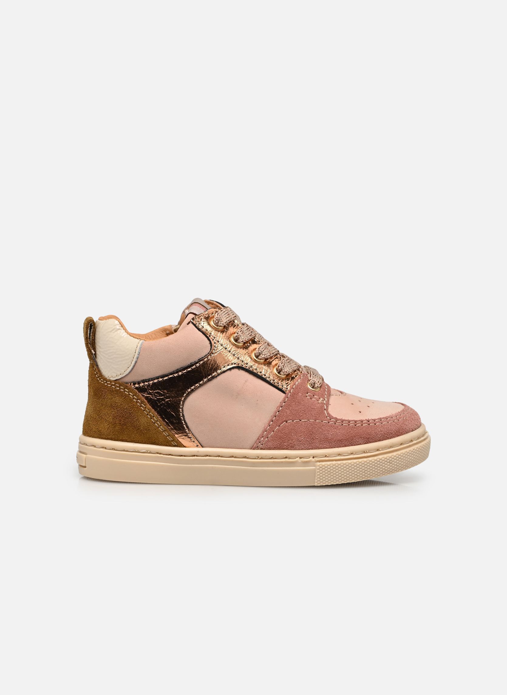 Baskets basses Arielle fille rose Babybotte Baskets basses Arielle fille rose ROSE
