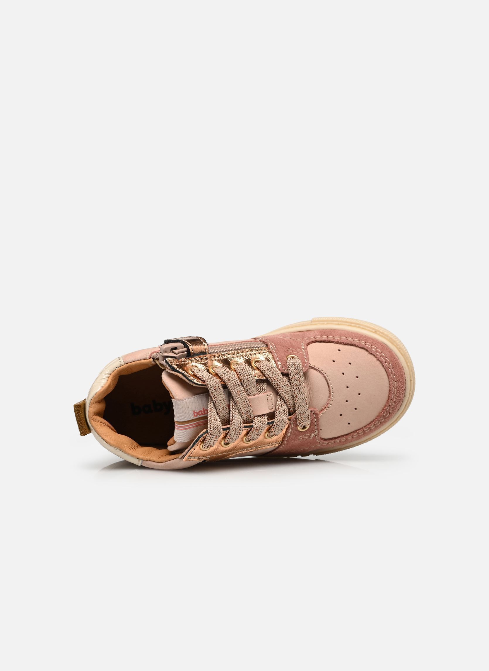 Baskets basses Arielle fille rose Babybotte Baskets basses Arielle fille rose ROSE