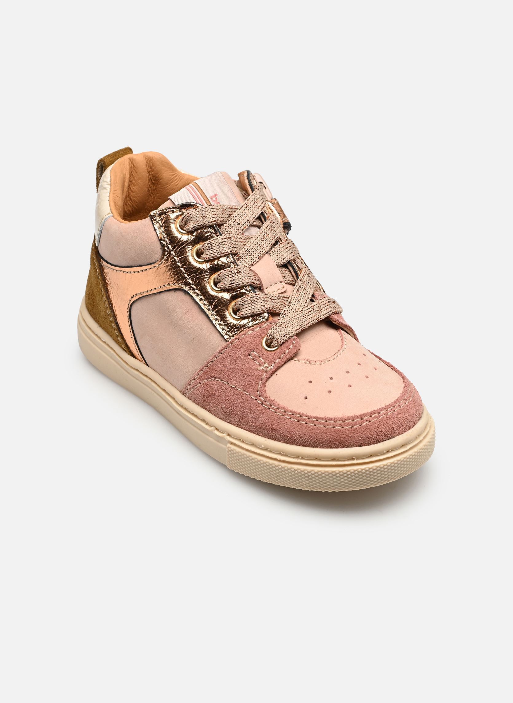 Baskets basses Arielle fille rose Babybotte Baskets basses Arielle fille rose ROSE
