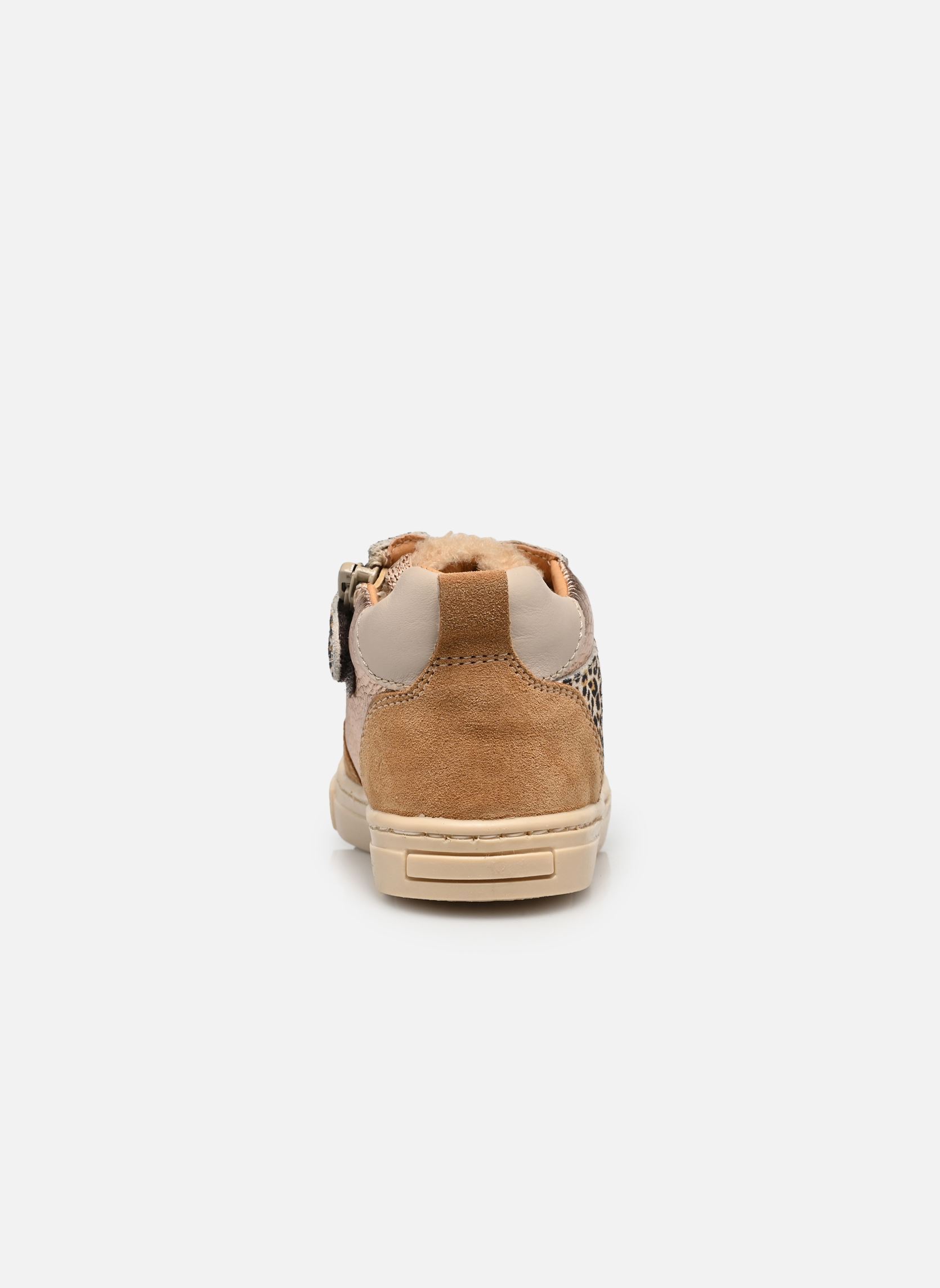Baskets basses Arielle fille marron Babybotte Baskets basses Arielle fille marron PLATINE 2