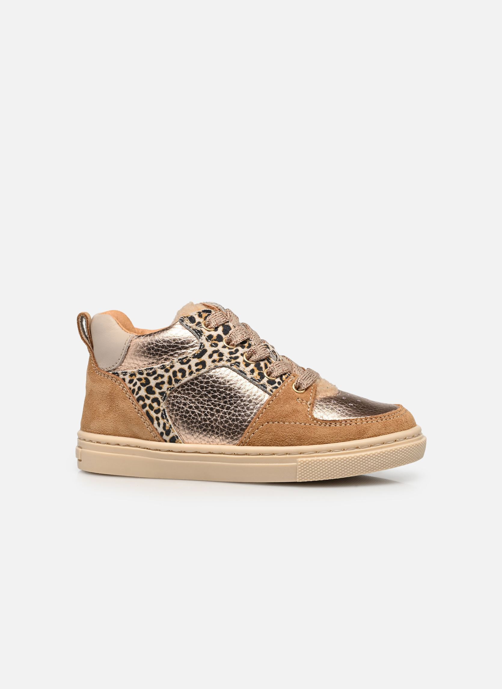 Baskets basses Arielle fille marron Babybotte Baskets basses Arielle fille marron PLATINE 2