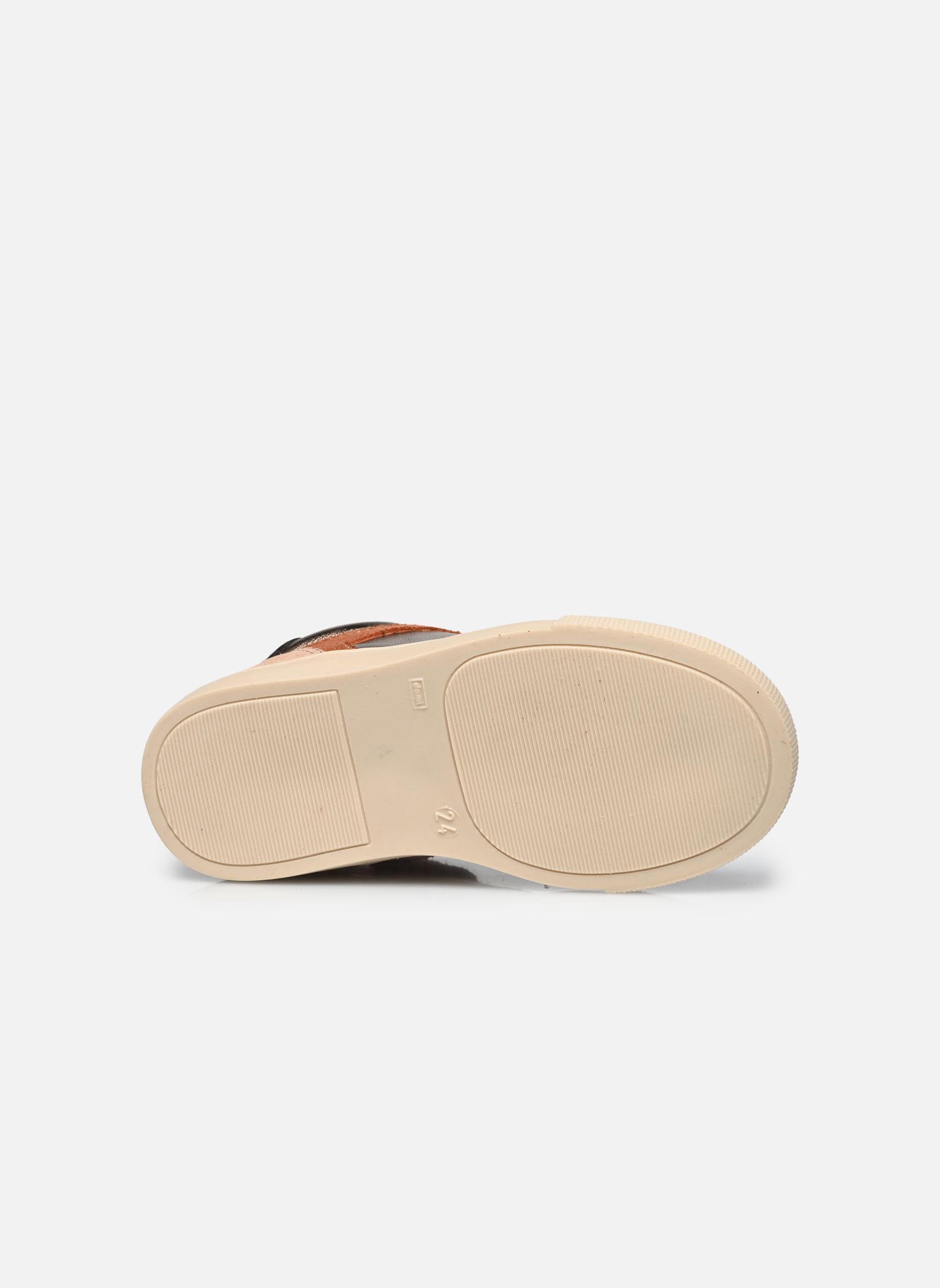 Baskets basses Arielle fille rose Babybotte Baskets basses Arielle fille rose PLATINE