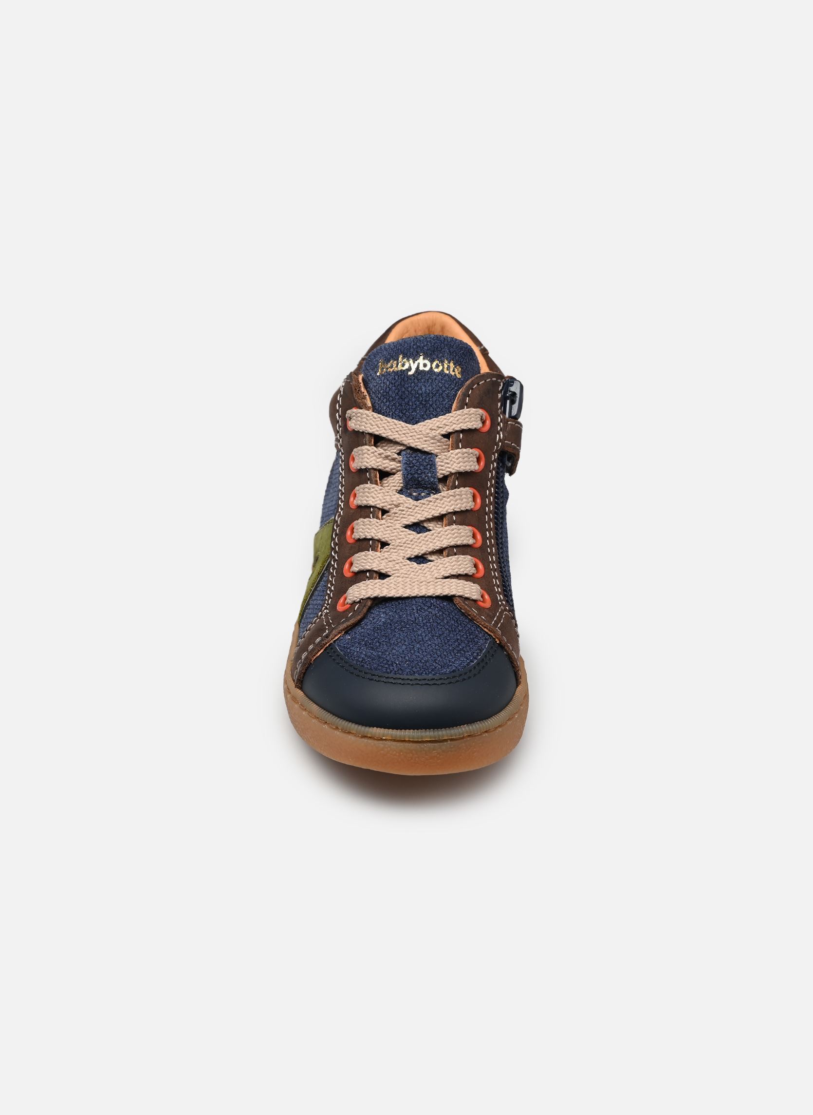 Niedrige Sneaker Ailefan jungen blau Babybotte Niedrige Sneaker Ailefan jungen blau DENIM