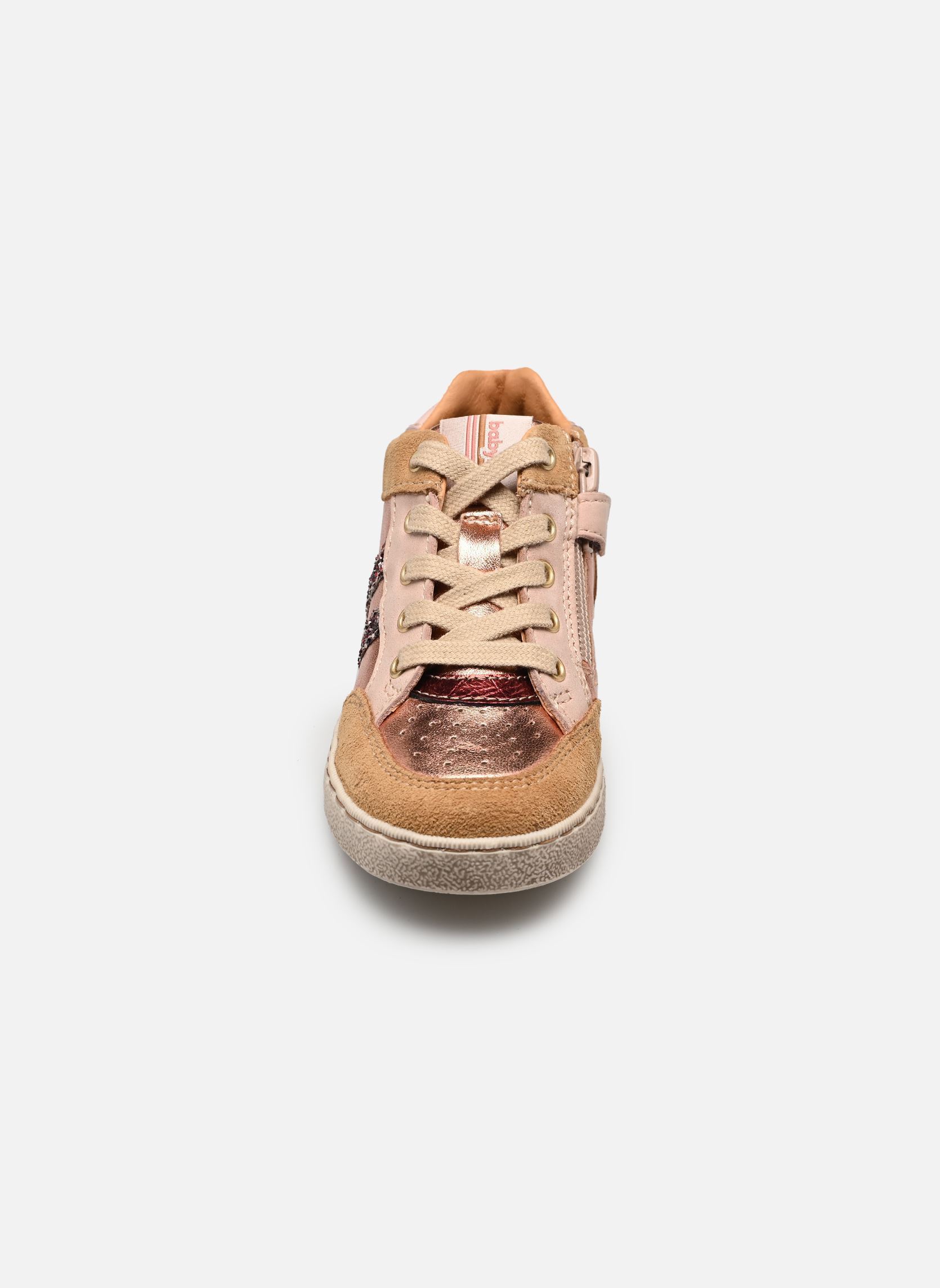 Baskets basses Alberta fille rose Babybotte Baskets basses Alberta fille rose ROSE