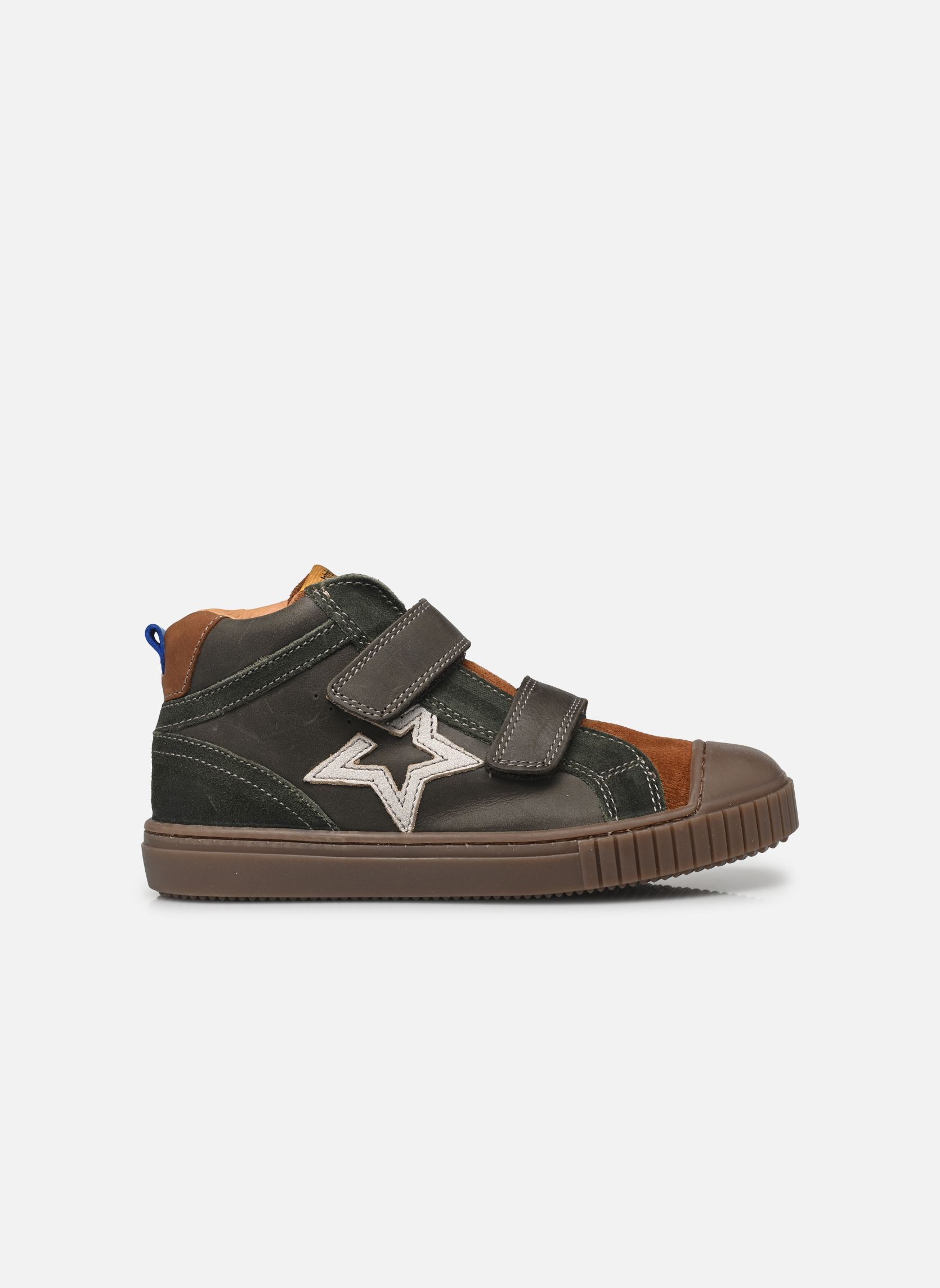 Hoge sneakers Karlos Velcro jongens groen Babybotte Hoge sneakers Karlos Velcro jongens groen VERT