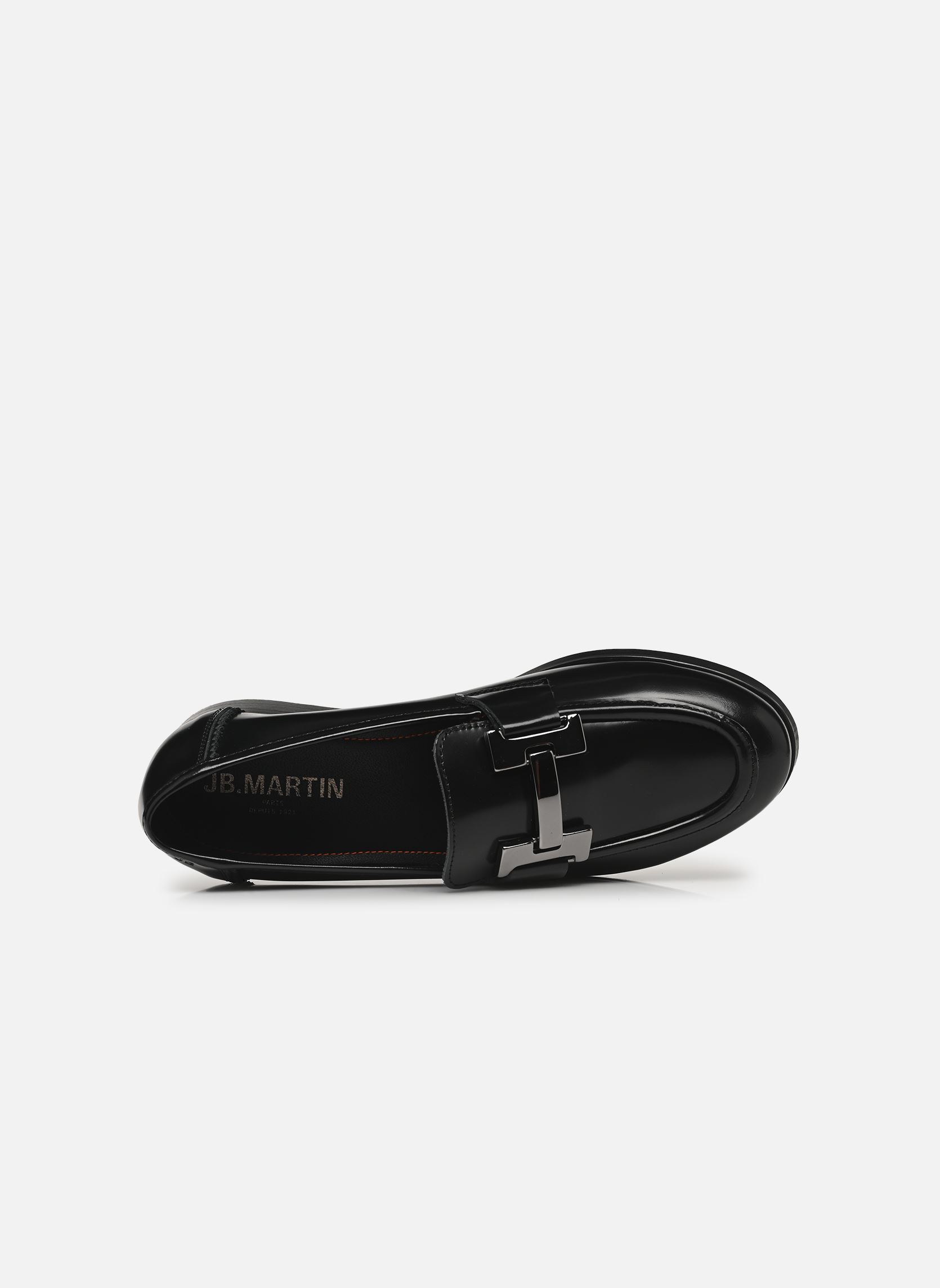 Mocassins KAMI dames zwart JB Martin Mocassins KAMI dames zwart Polido Noir