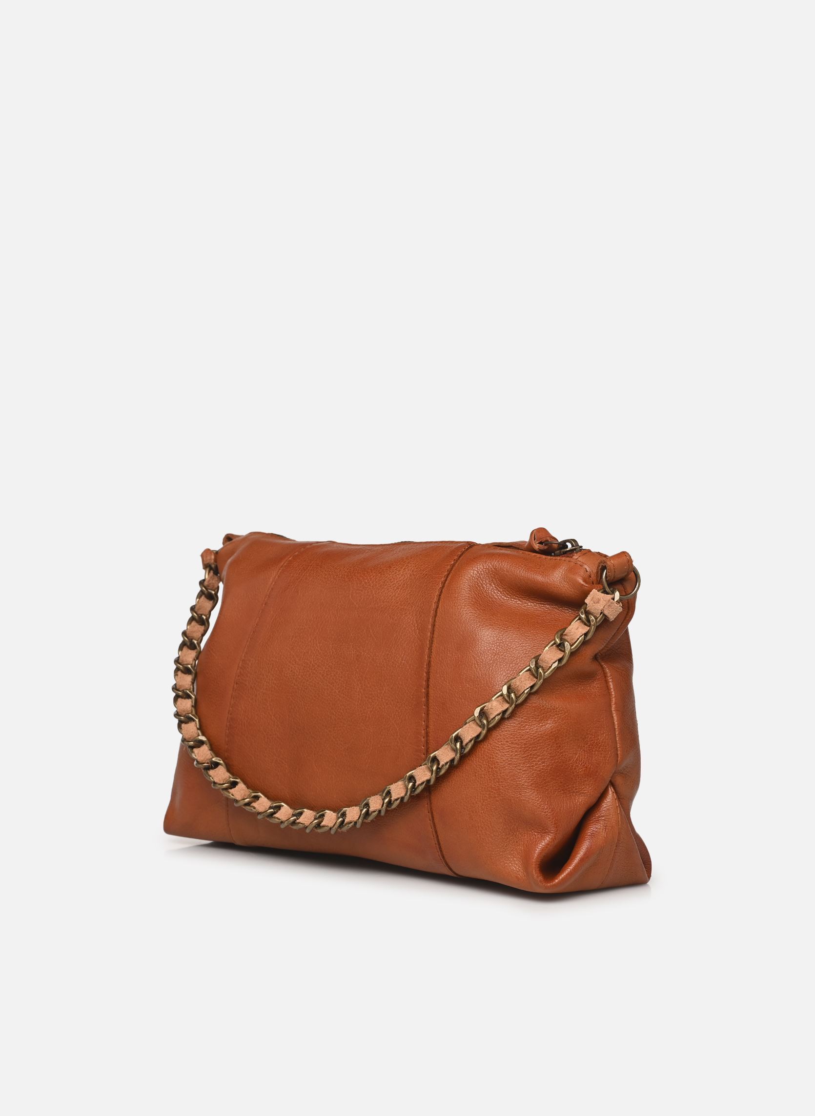 Sacs bandoulière Pcjoanna Leather Cross Body Fc femme marron Pieces Sacs bandoulière Pcjoanna Leather Cross Body Fc femme marron WHISKEY BROWN
