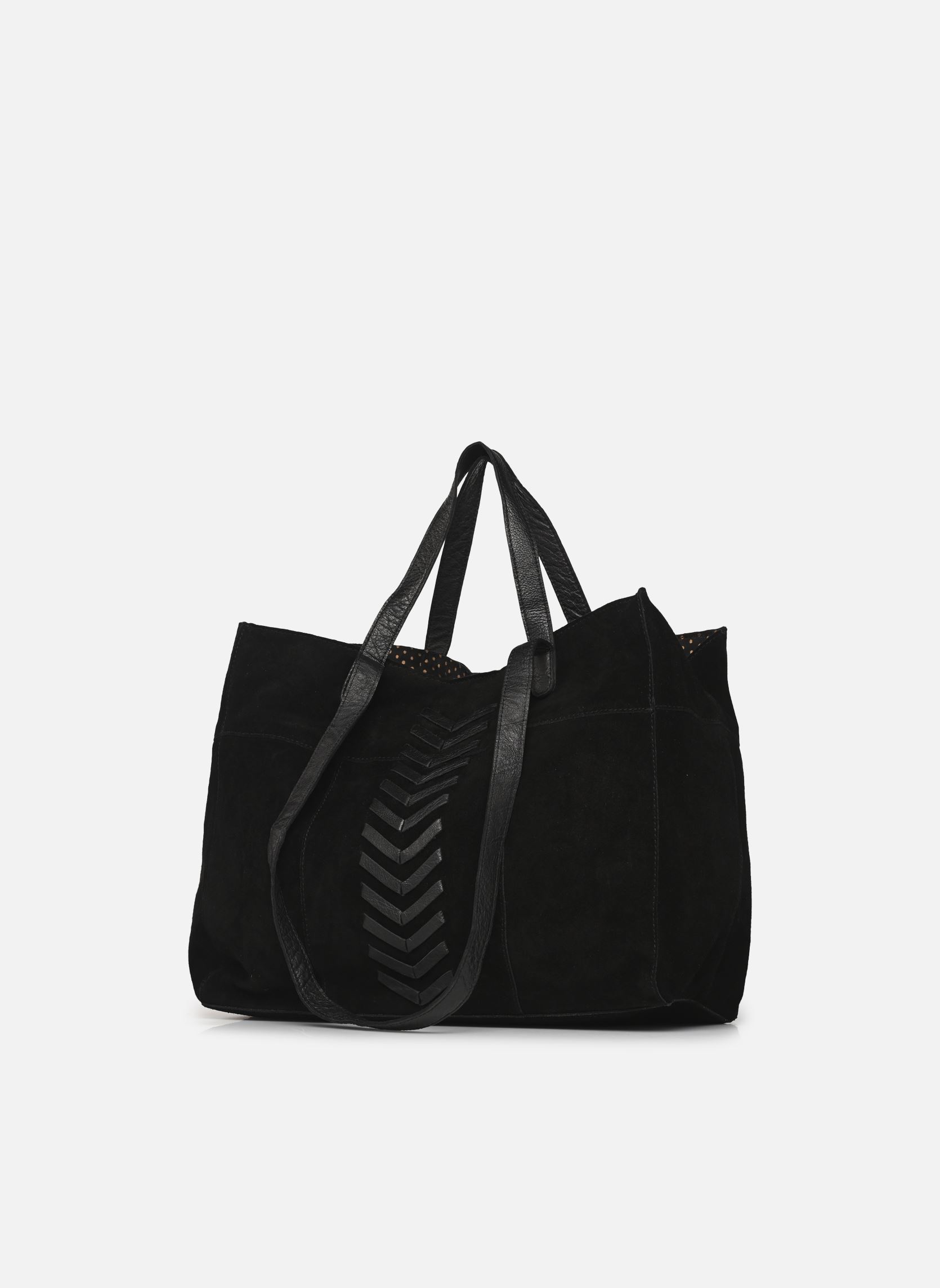 Cabas Pcmanina Suede Shopper Fc femme noir Pieces Cabas Pcmanina Suede Shopper Fc femme noir BLACK