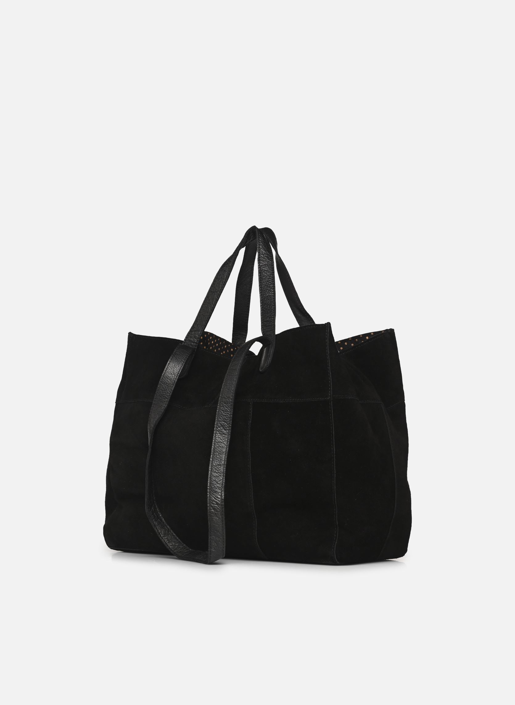 Cabas Pcmanina Suede Shopper Fc femme noir Pieces Cabas Pcmanina Suede Shopper Fc femme noir BLACK