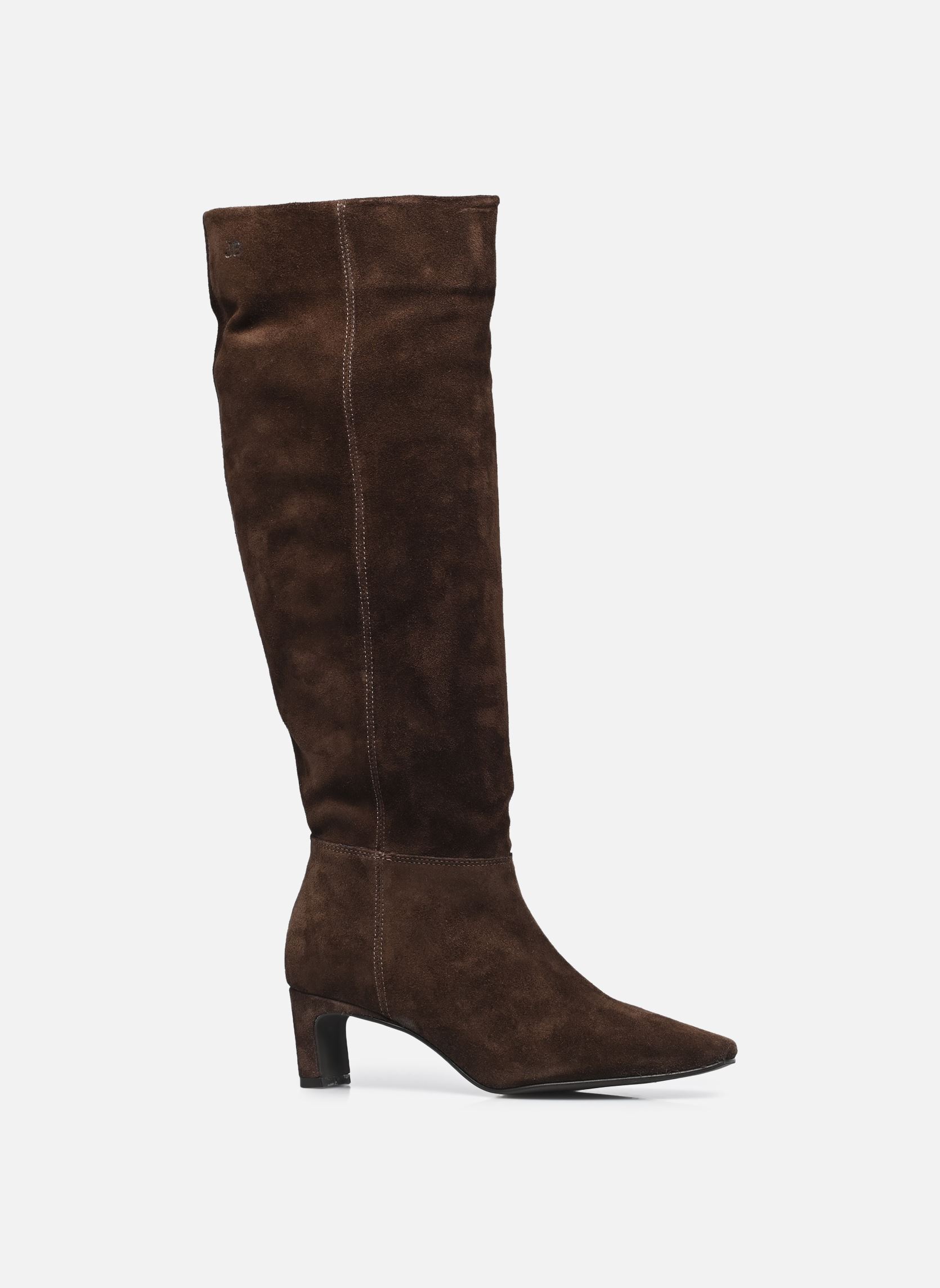 Laarzen PAMOI dames bruin JB Martin Laarzen PAMOI dames bruin CROUTE VELOURS CHOCOLAT