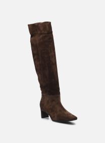 Laarzen PAMOI dames bruin JB Martin Laarzen PAMOI dames bruin CROUTE VELOURS CHOCOLAT