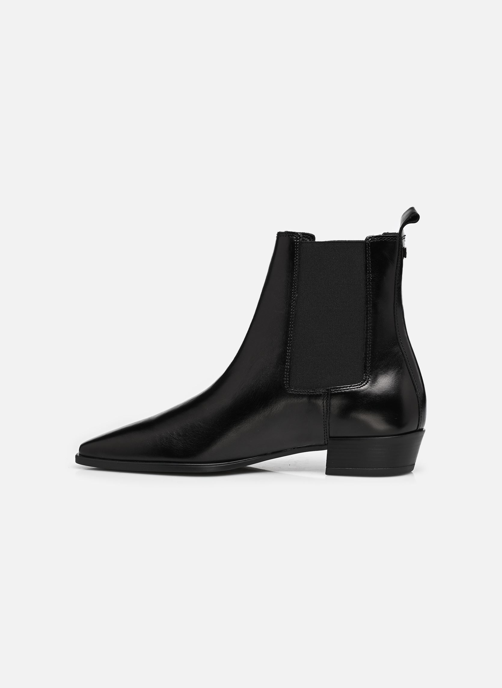 Niedrige Ankle Boots PARIS damen schwarz JB Martin Niedrige Ankle Boots PARIS damen schwarz VEAU GLACE NOIR