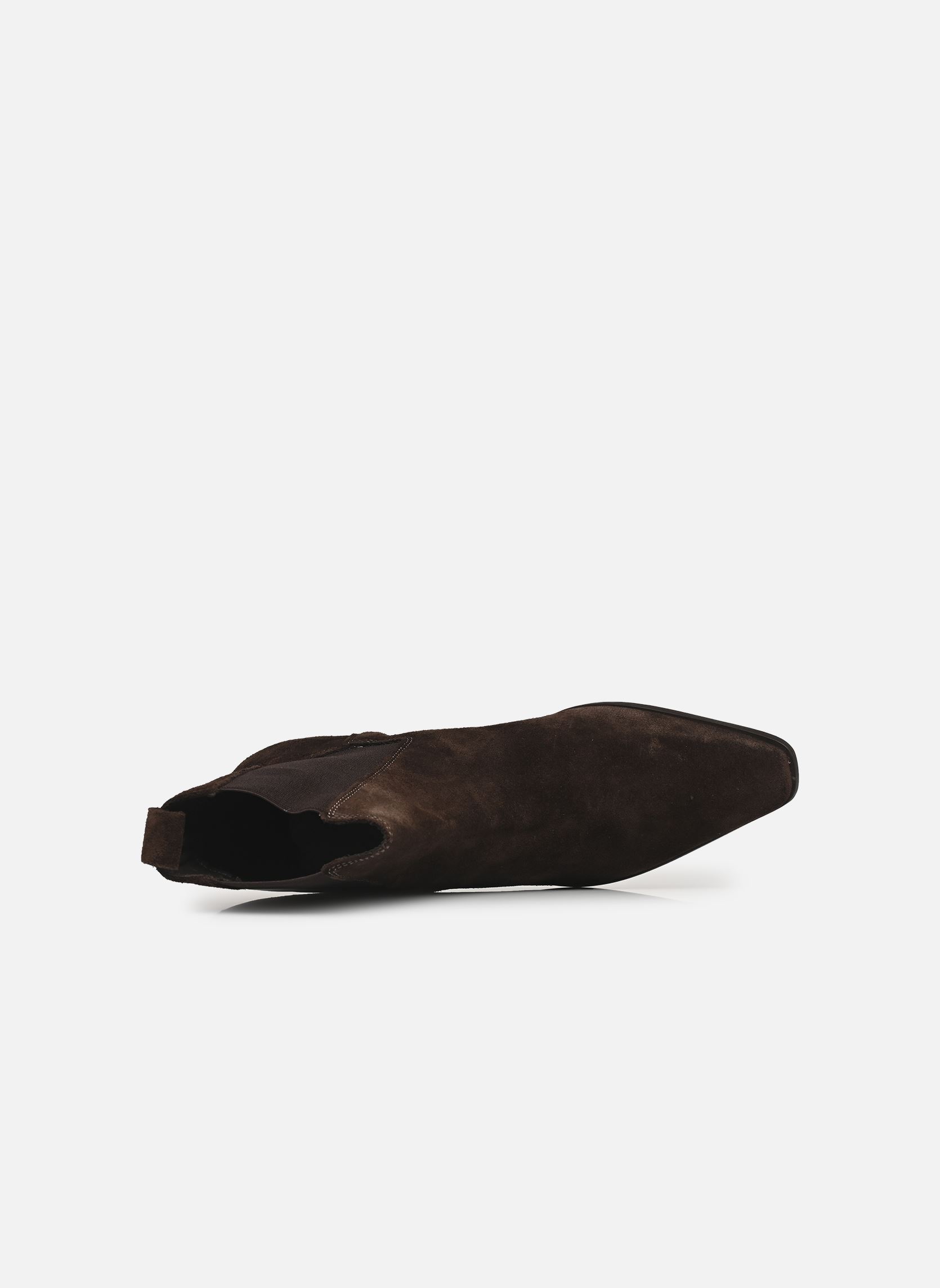 Bottines et boots PARIS femme marron JB Martin Bottines et boots PARIS femme marron CROUTE VELOURS CHOCOLAT