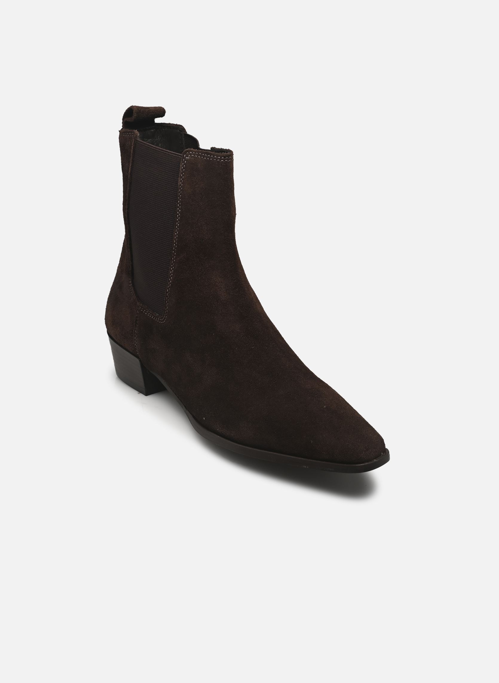 Bottines et boots PARIS femme marron JB Martin Bottines et boots PARIS femme marron CROUTE VELOURS CHOCOLAT