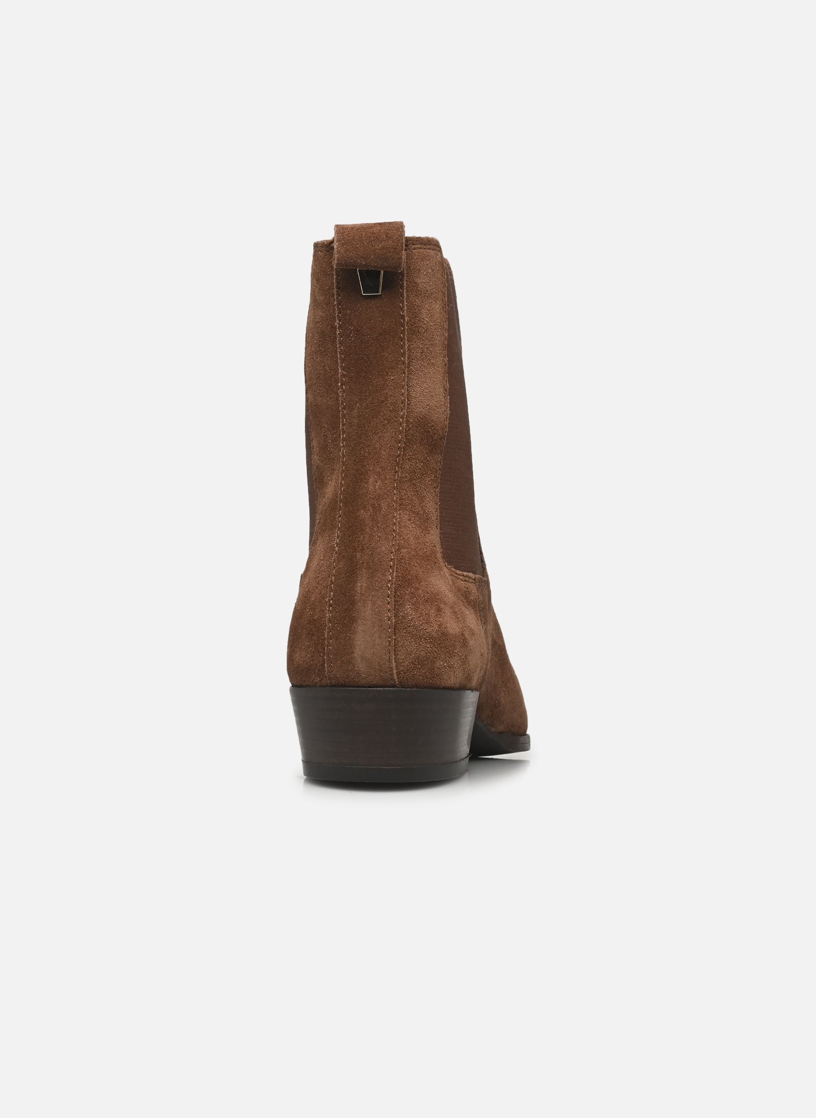Lage enkellaarsjes PARIS dames bruin JB Martin Lage enkellaarsjes PARIS dames bruin CROUTE VELOURS CAMEL