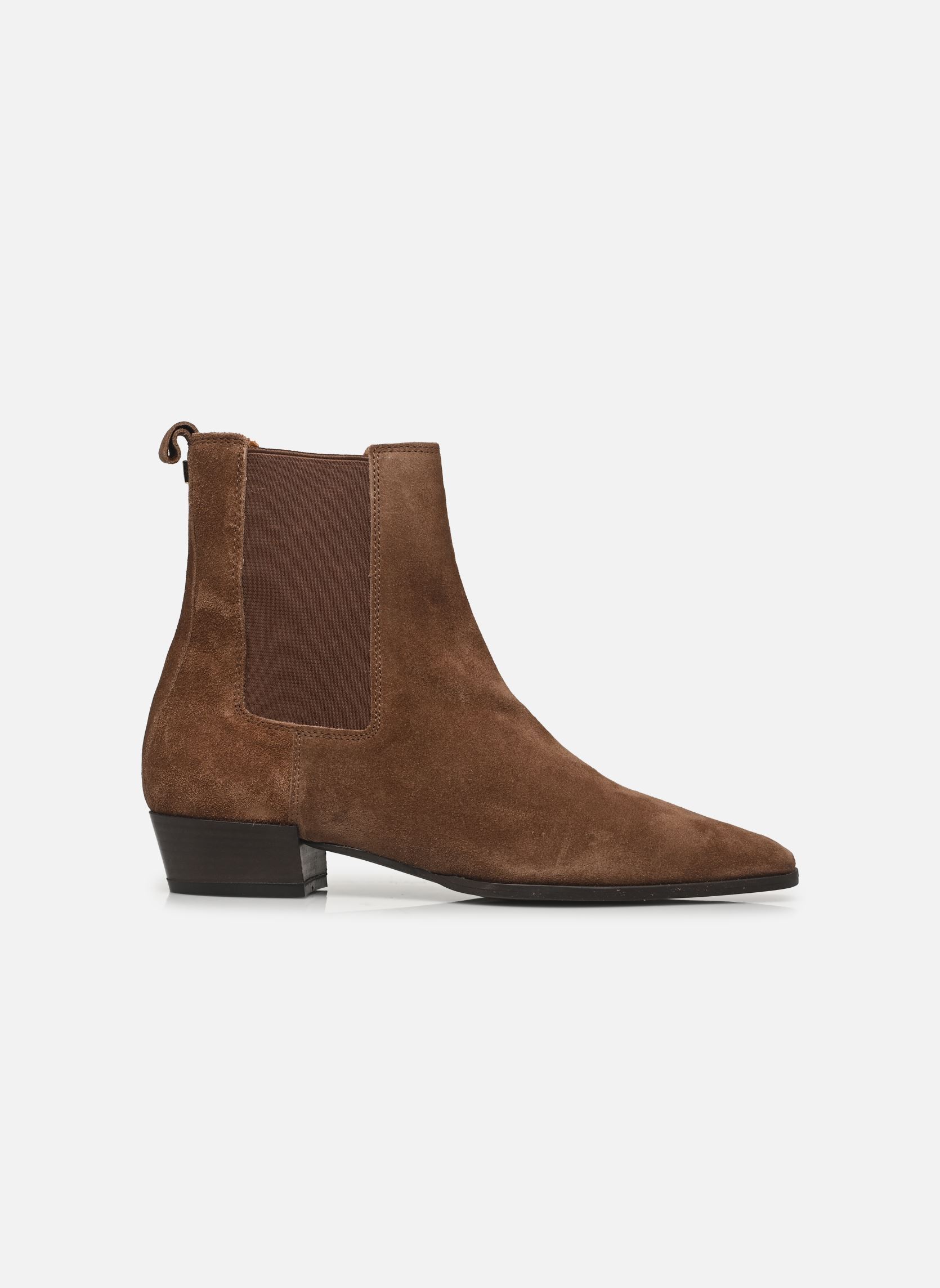 Lage enkellaarsjes PARIS dames bruin JB Martin Lage enkellaarsjes PARIS dames bruin CROUTE VELOURS CAMEL