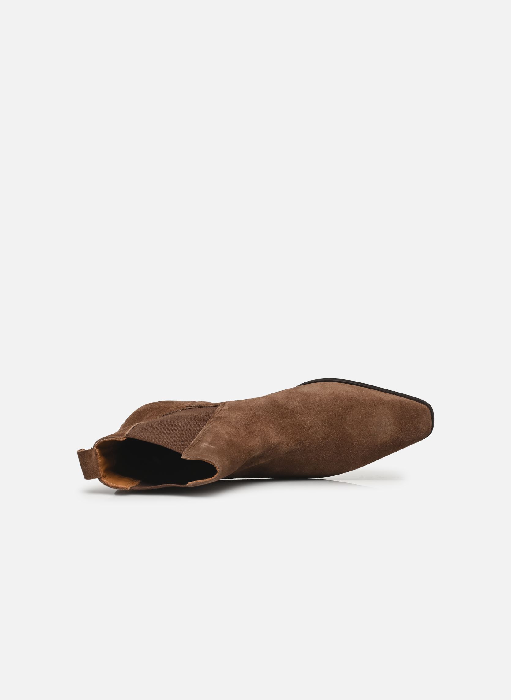 Lage enkellaarsjes PARIS dames bruin JB Martin Lage enkellaarsjes PARIS dames bruin CROUTE VELOURS CAMEL