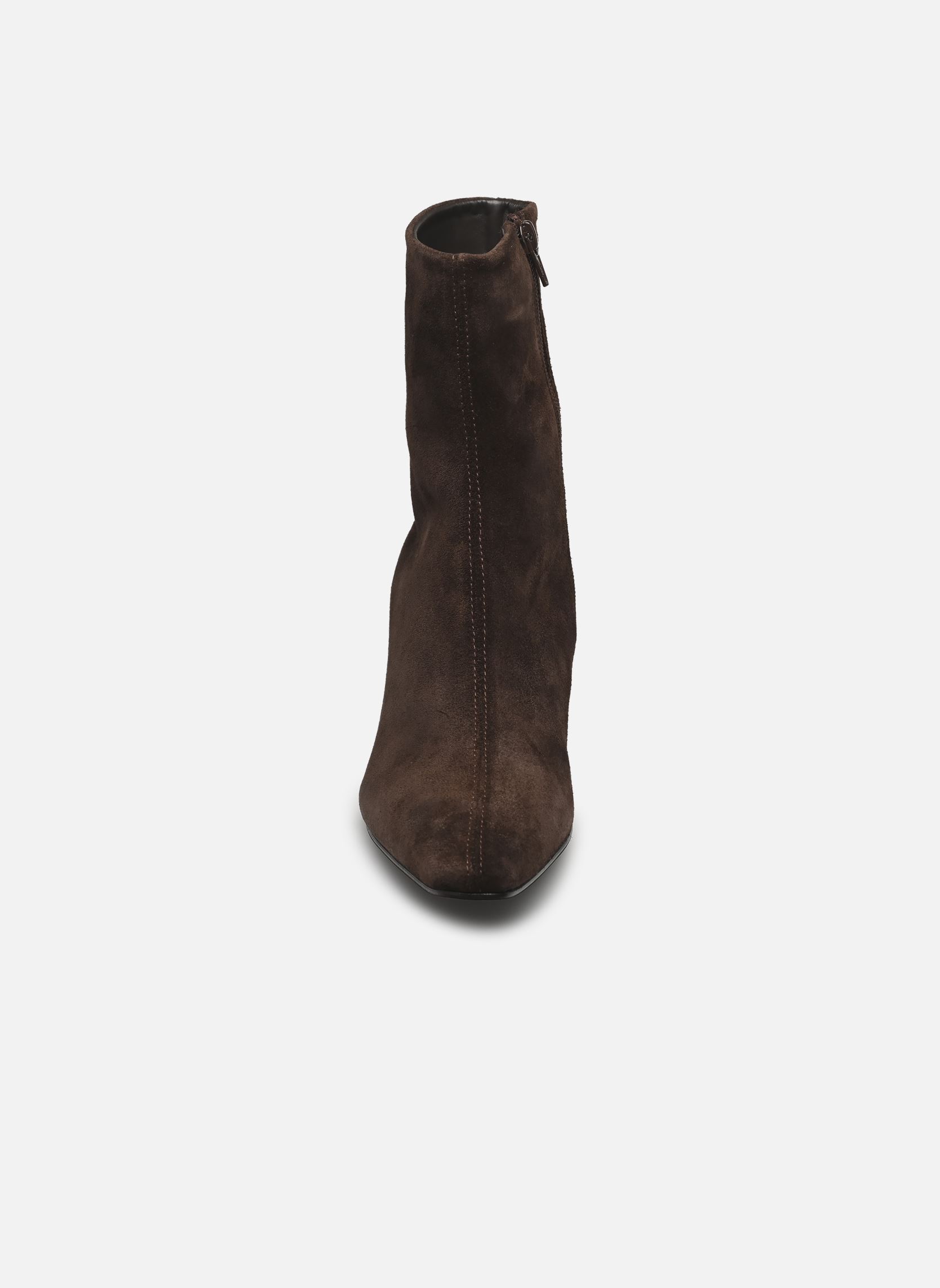 Lage enkellaarsjes PASTILLE dames bruin JB Martin Lage enkellaarsjes PASTILLE dames bruin CROUTE VELOURS CHOCOLAT